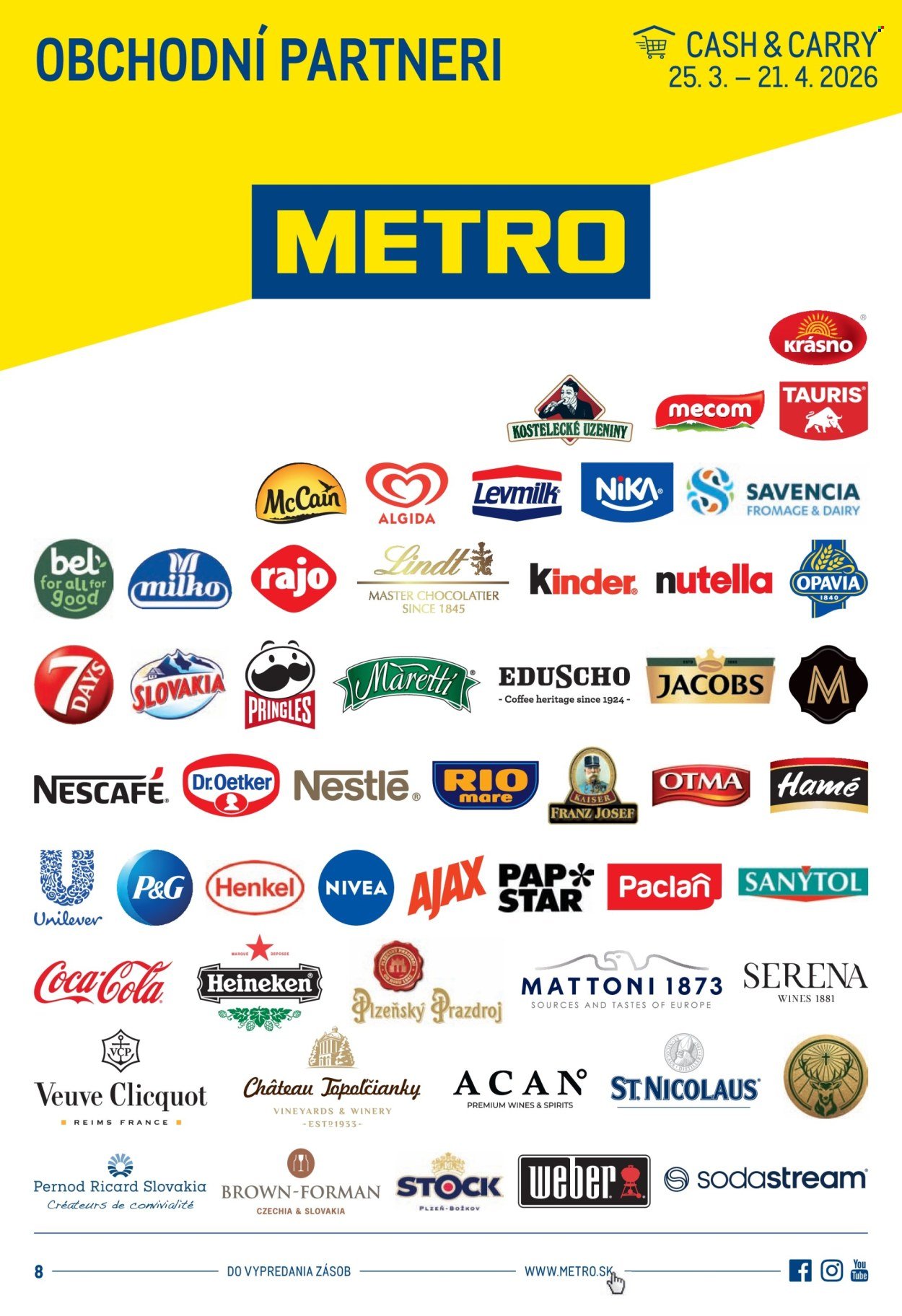 METRO leták - Obchodní partneri (2026-03-25 - 2026-04-21) | 1