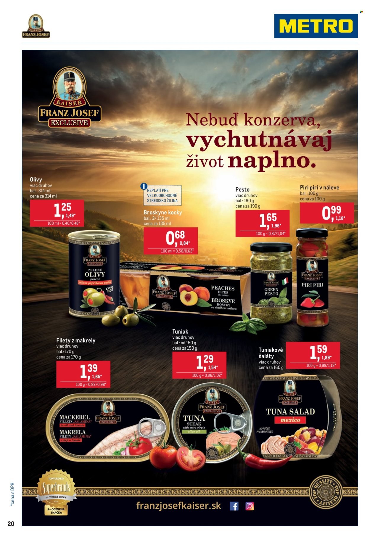 METRO leták - Obchodní partneri (2026-03-25 - 2026-04-21) | 20