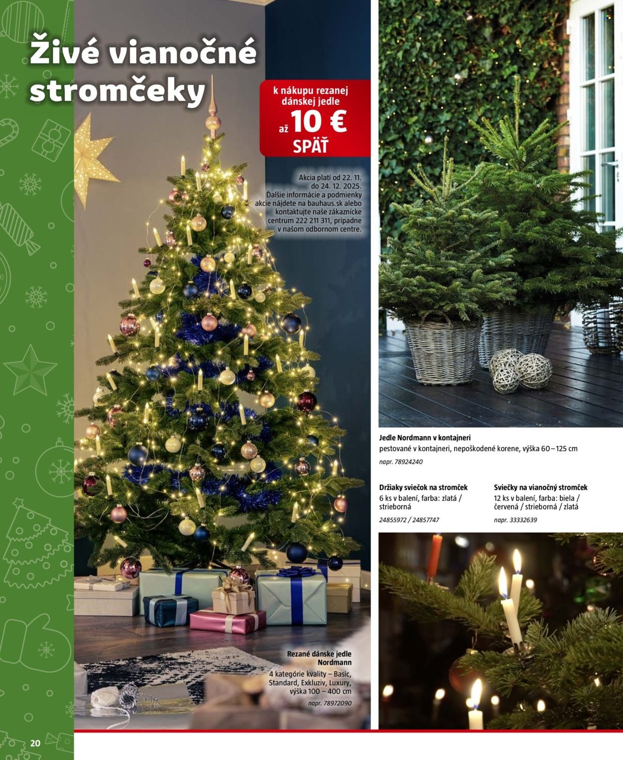 BAUHAUS leták - Vianočný špeciál (2025-11-24 - 2025-12-31) | 20