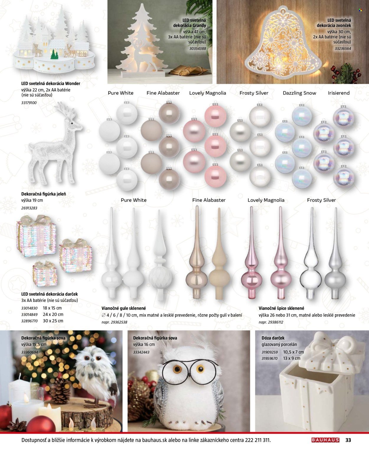 BAUHAUS leták - Vianočný špeciál (2025-11-24 - 2025-12-31) | 33