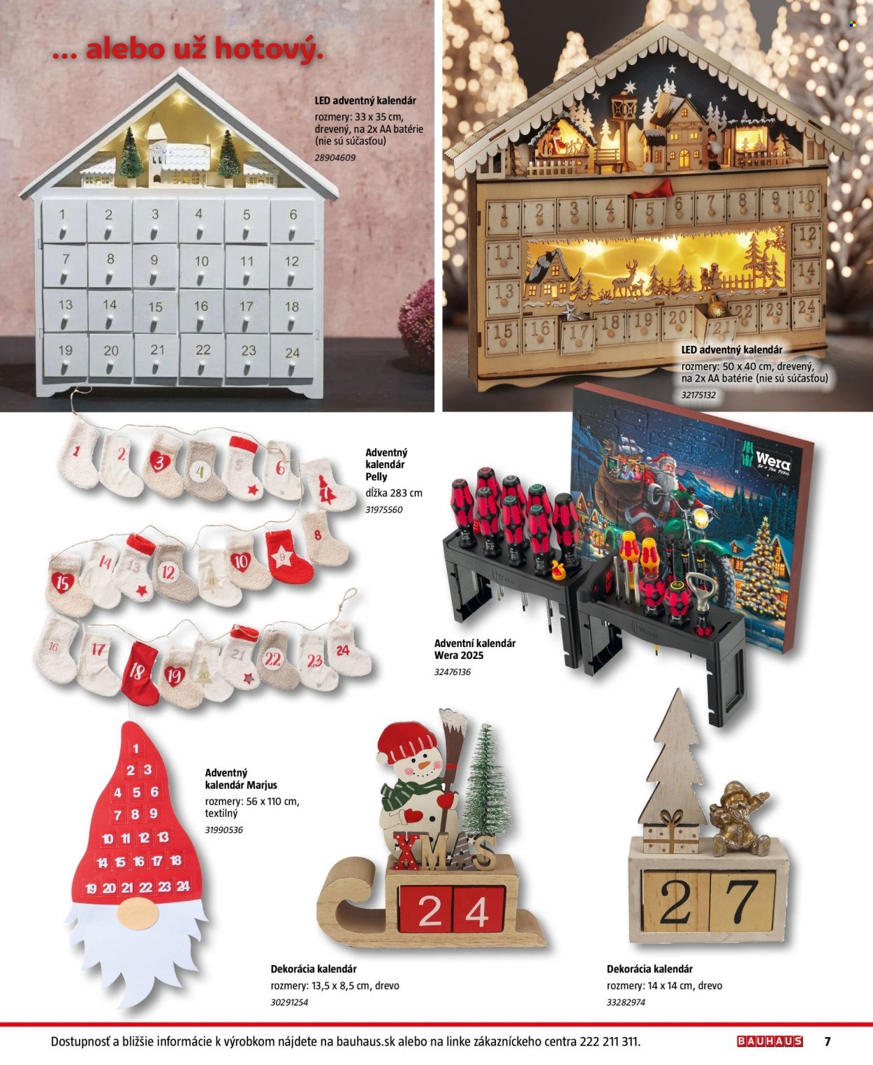 BAUHAUS leták - Vianočný špeciál (2025-11-24 - 2025-12-31) | 7