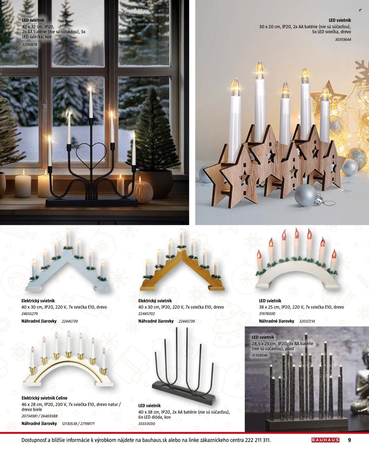 BAUHAUS leták - Vianočný špeciál (2025-11-24 - 2025-12-31) | 9