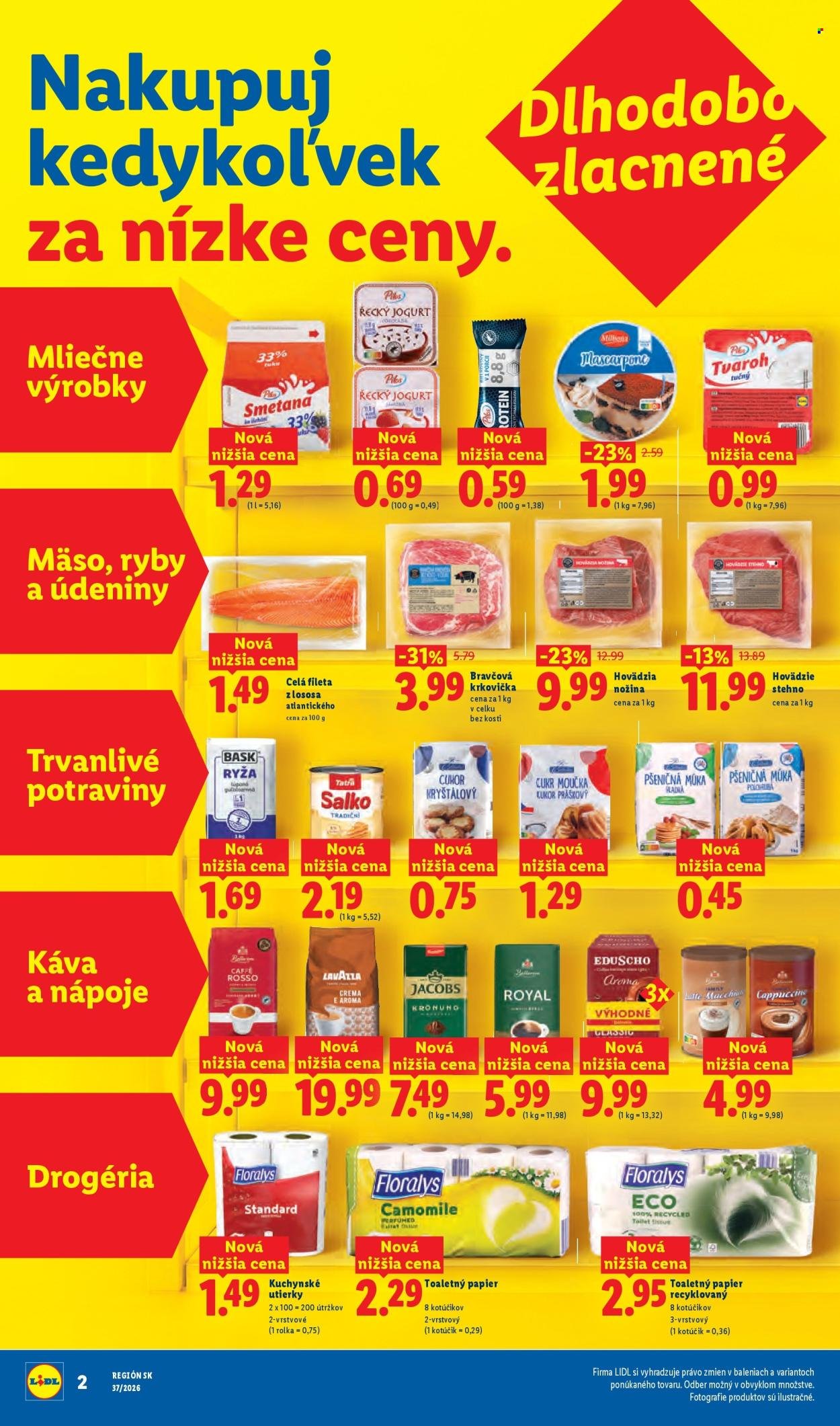 LIDL leták - Od pondelka 7.9.2026