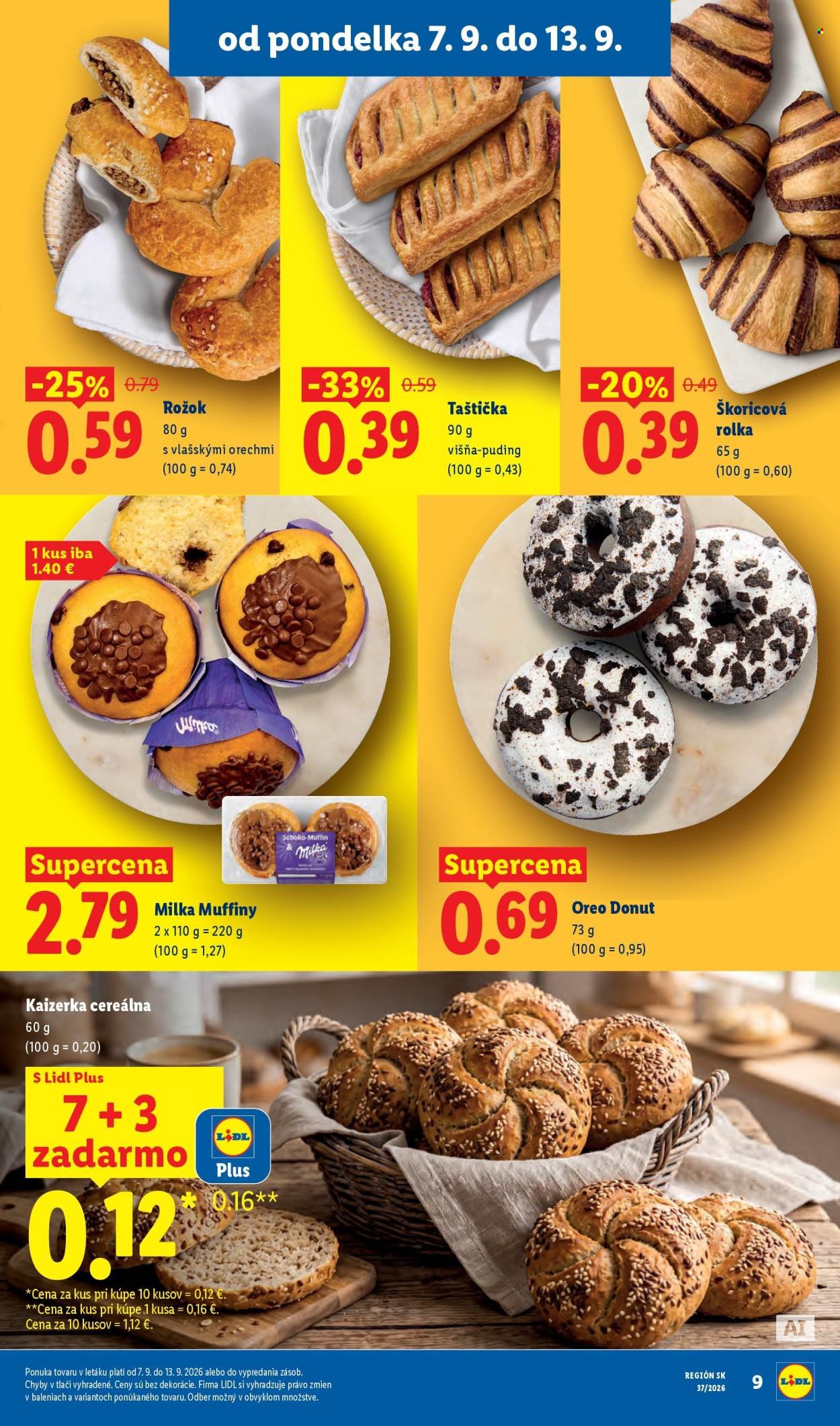 LIDL leták - Od pondelka 7.9.2026