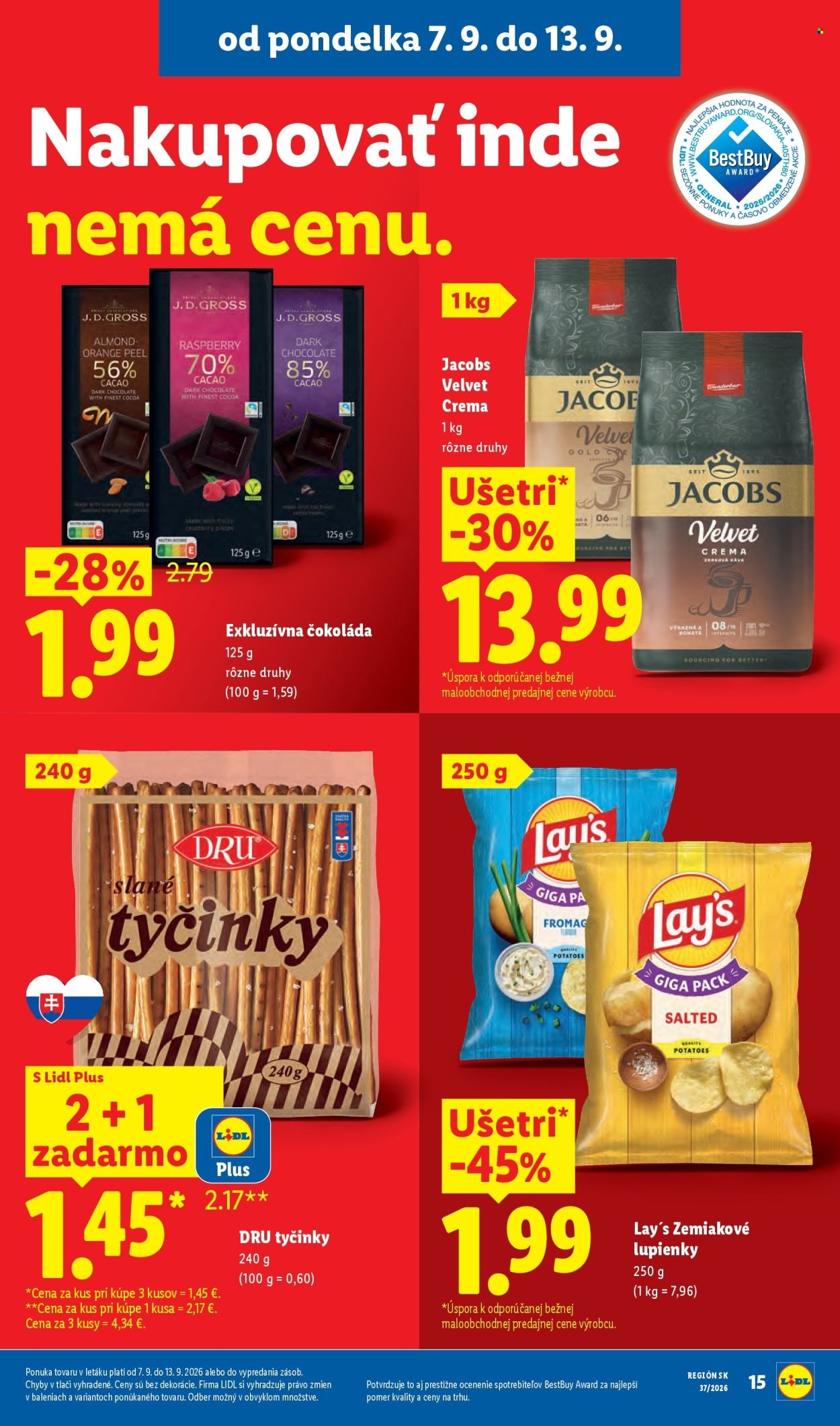 LIDL leták - Od pondelka 7.9.2026