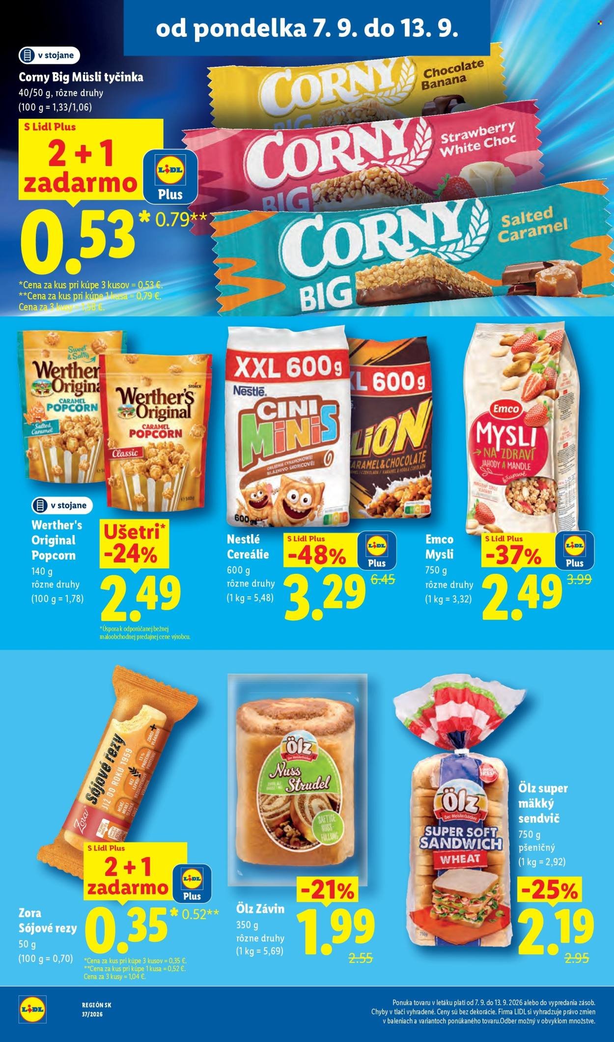 LIDL leták - Od pondelka 7.9.2026
