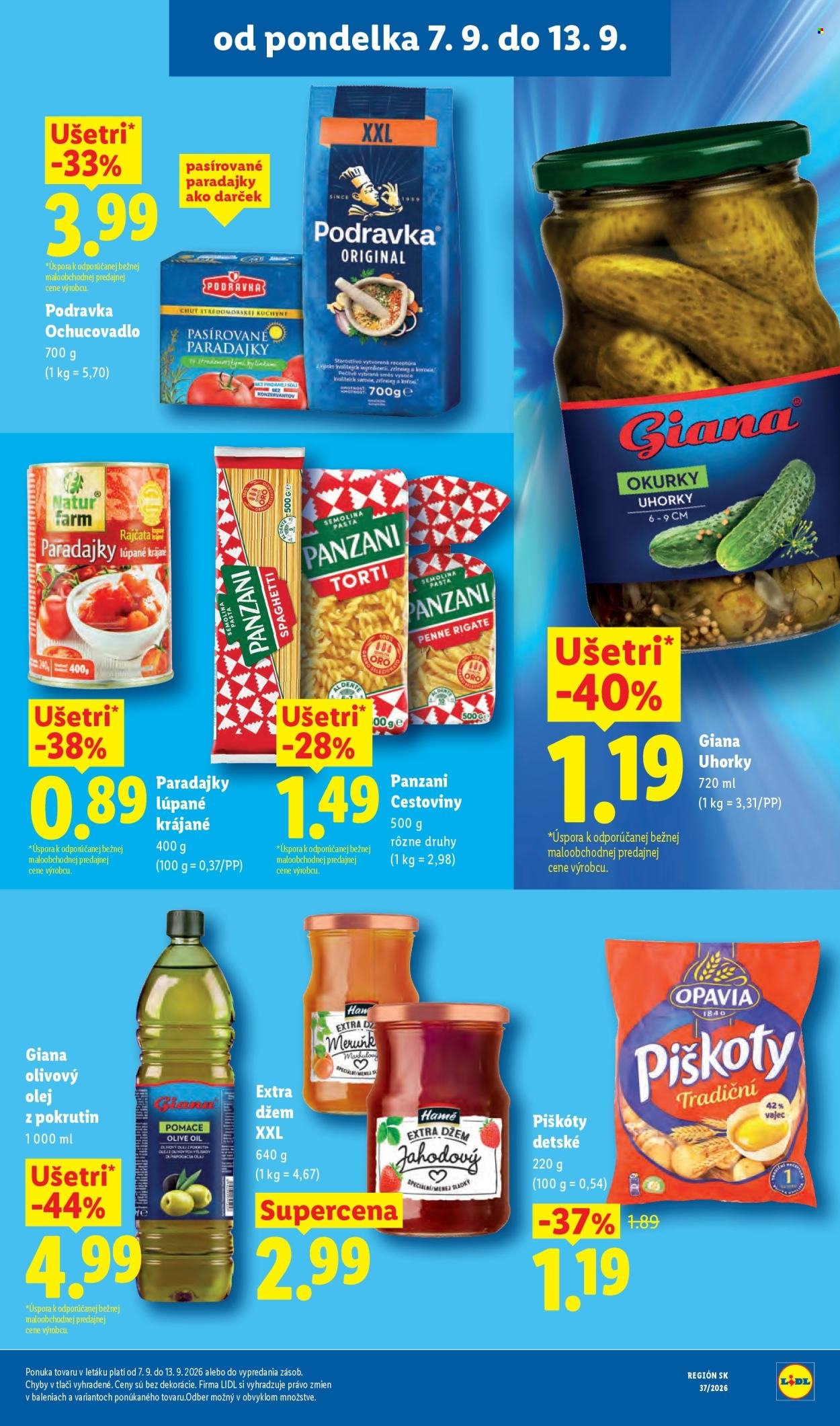 LIDL leták - Od pondelka 7.9.2026