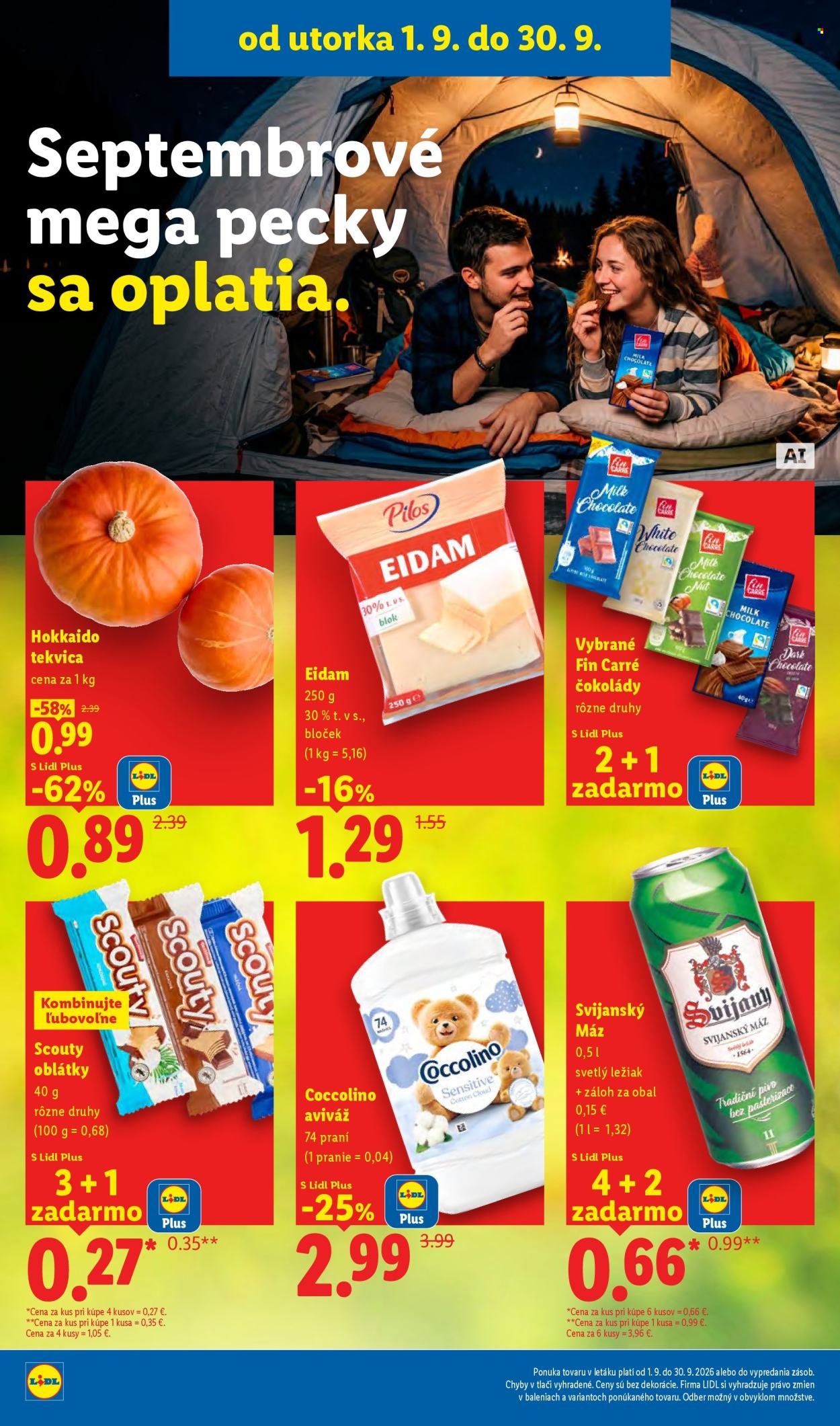 LIDL leták - Od pondelka 7.9.2026
