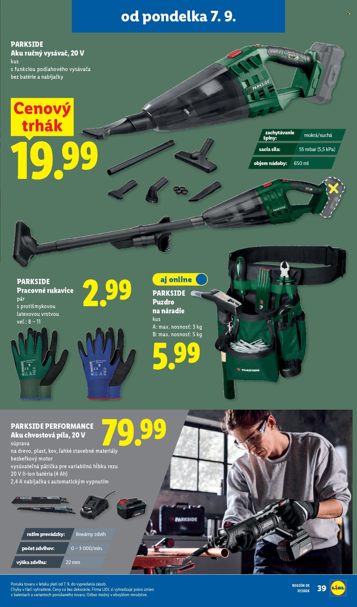 LIDL leták - Od pondelka 7.9.2026
