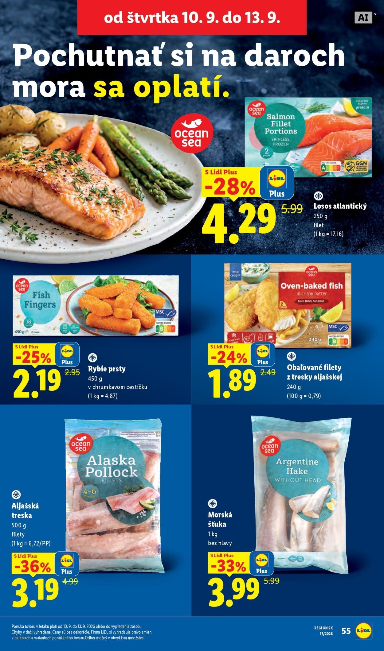 LIDL leták - Od pondelka 7.9.2026