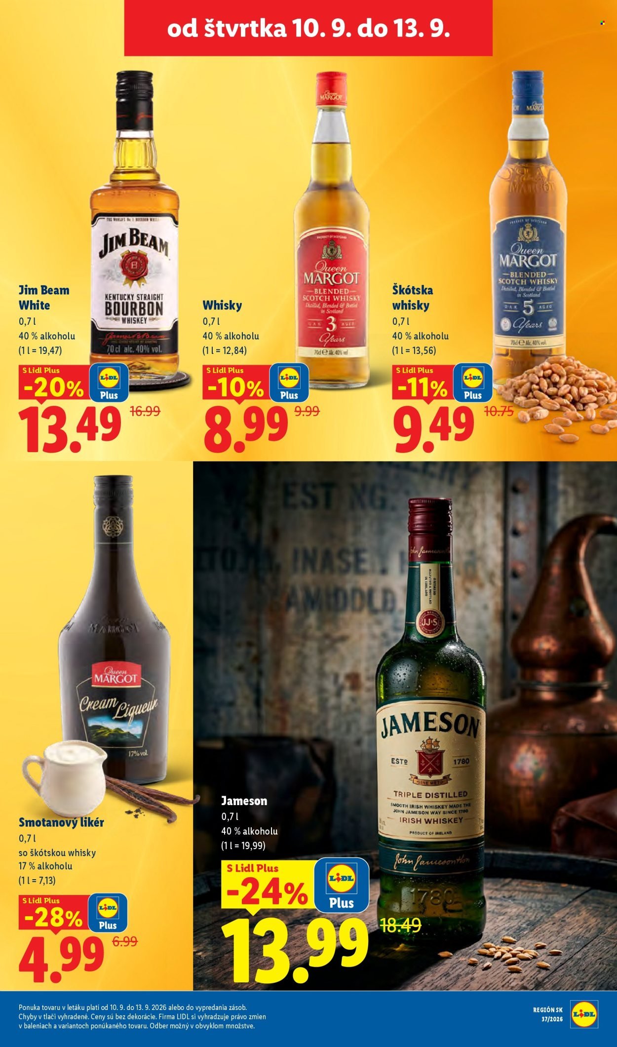 LIDL leták - Od pondelka 7.9.2026