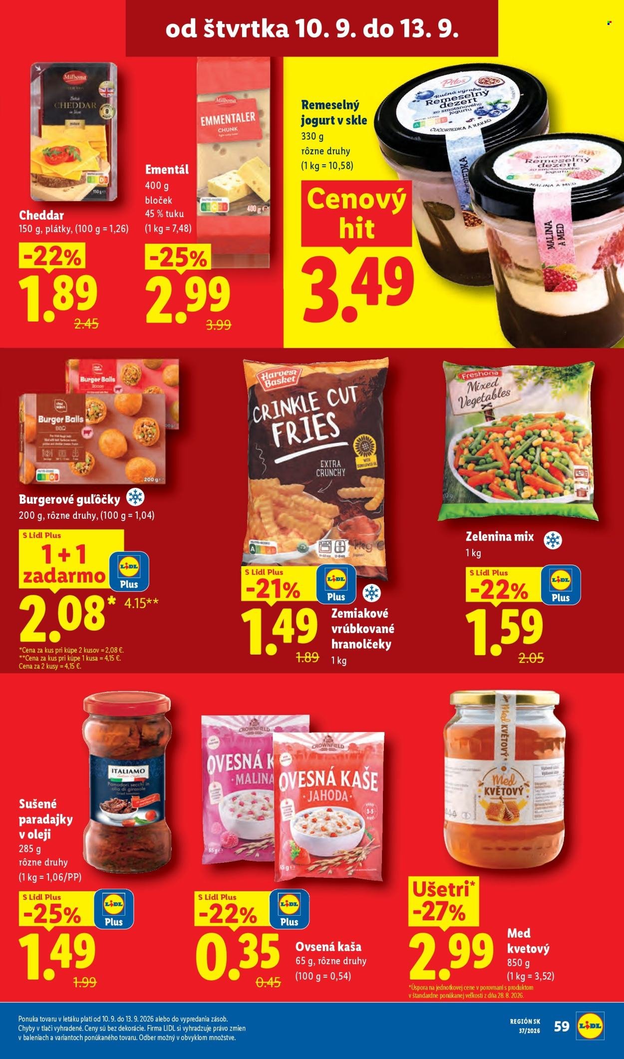 LIDL leták - Od pondelka 7.9.2026