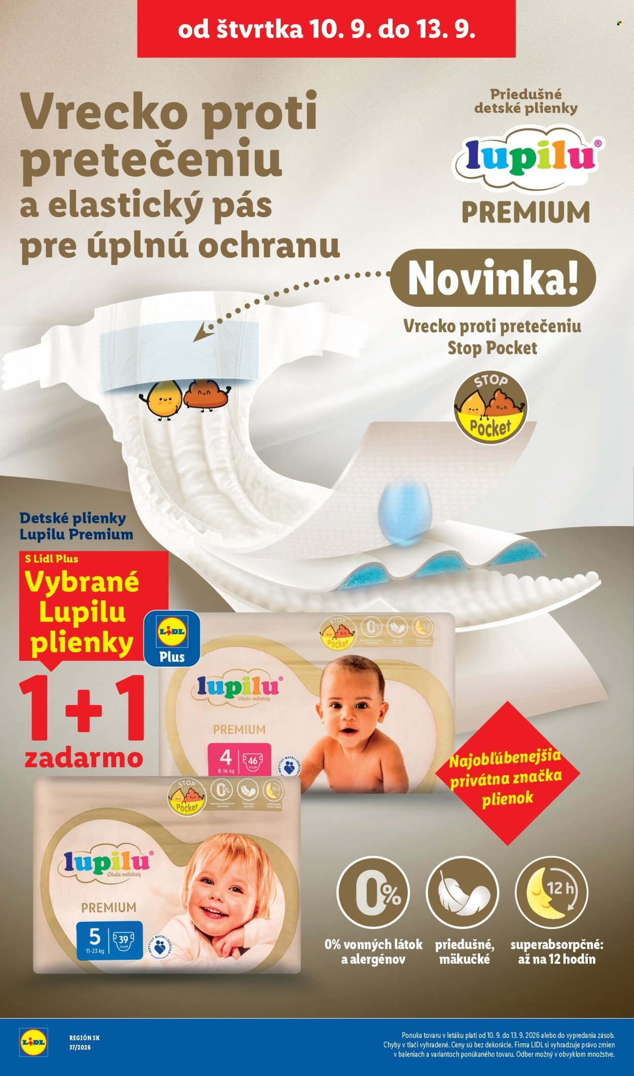 LIDL leták - Od pondelka 7.9.2026