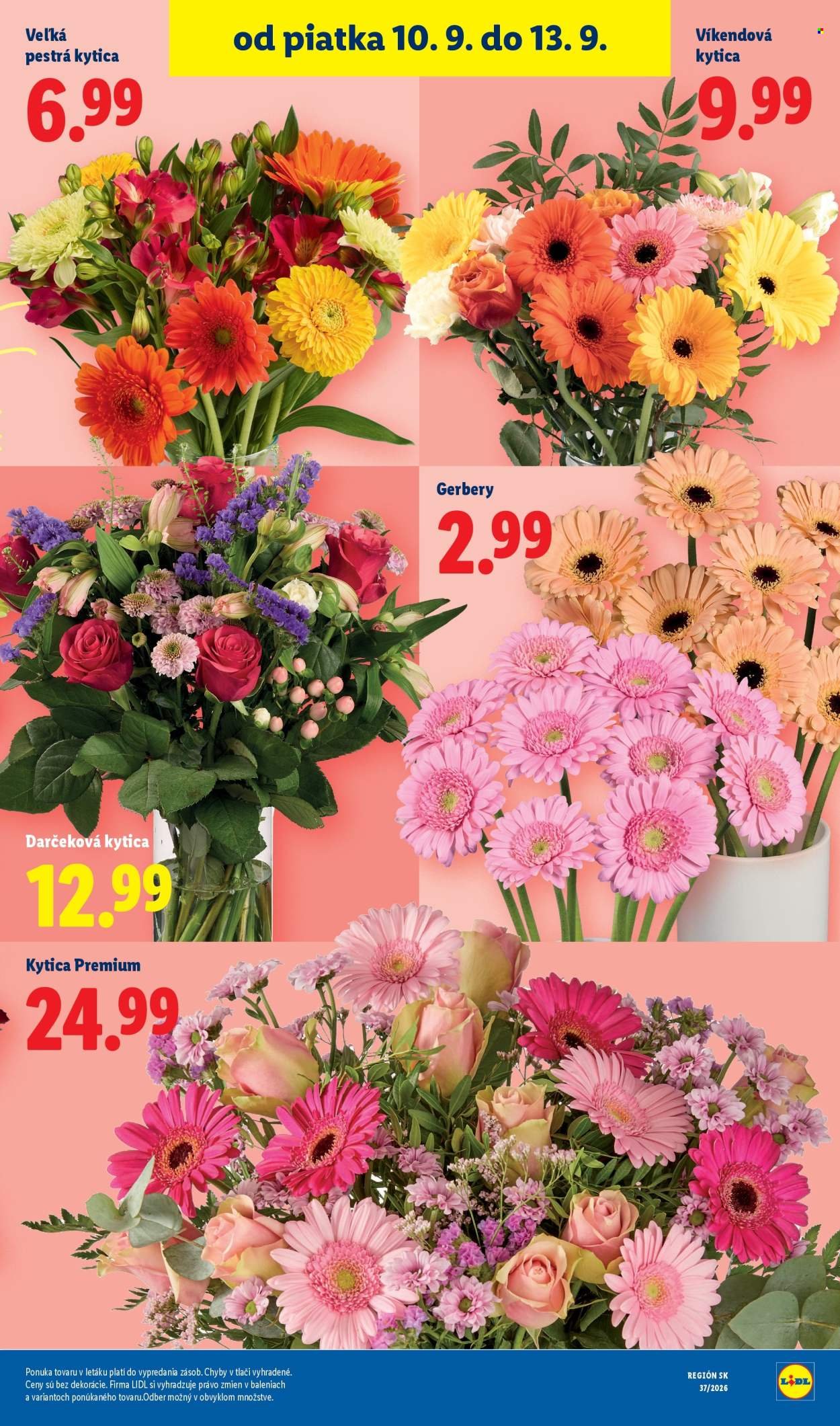 LIDL leták - Od pondelka 7.9.2026