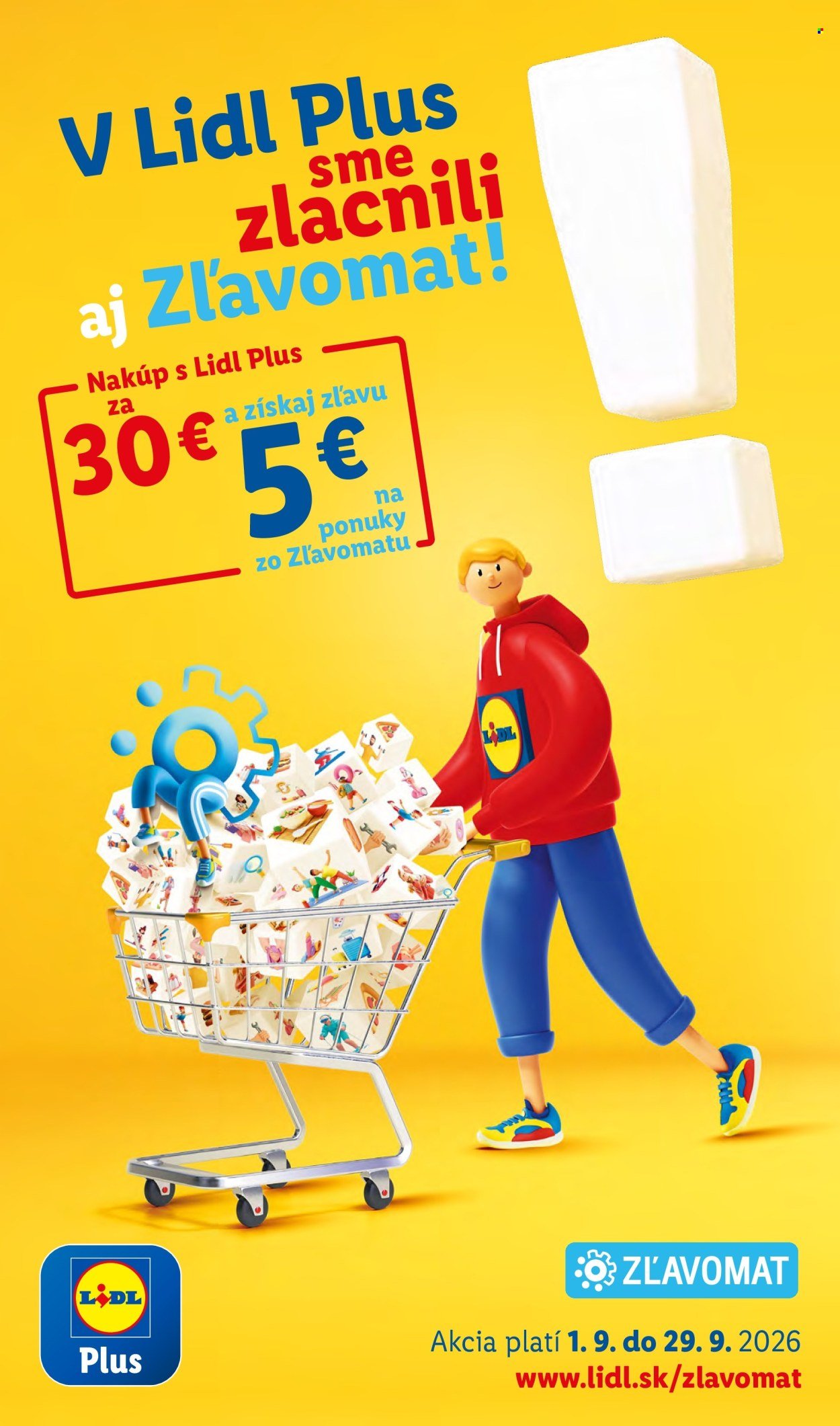 LIDL leták - Od pondelka 7.9.2026