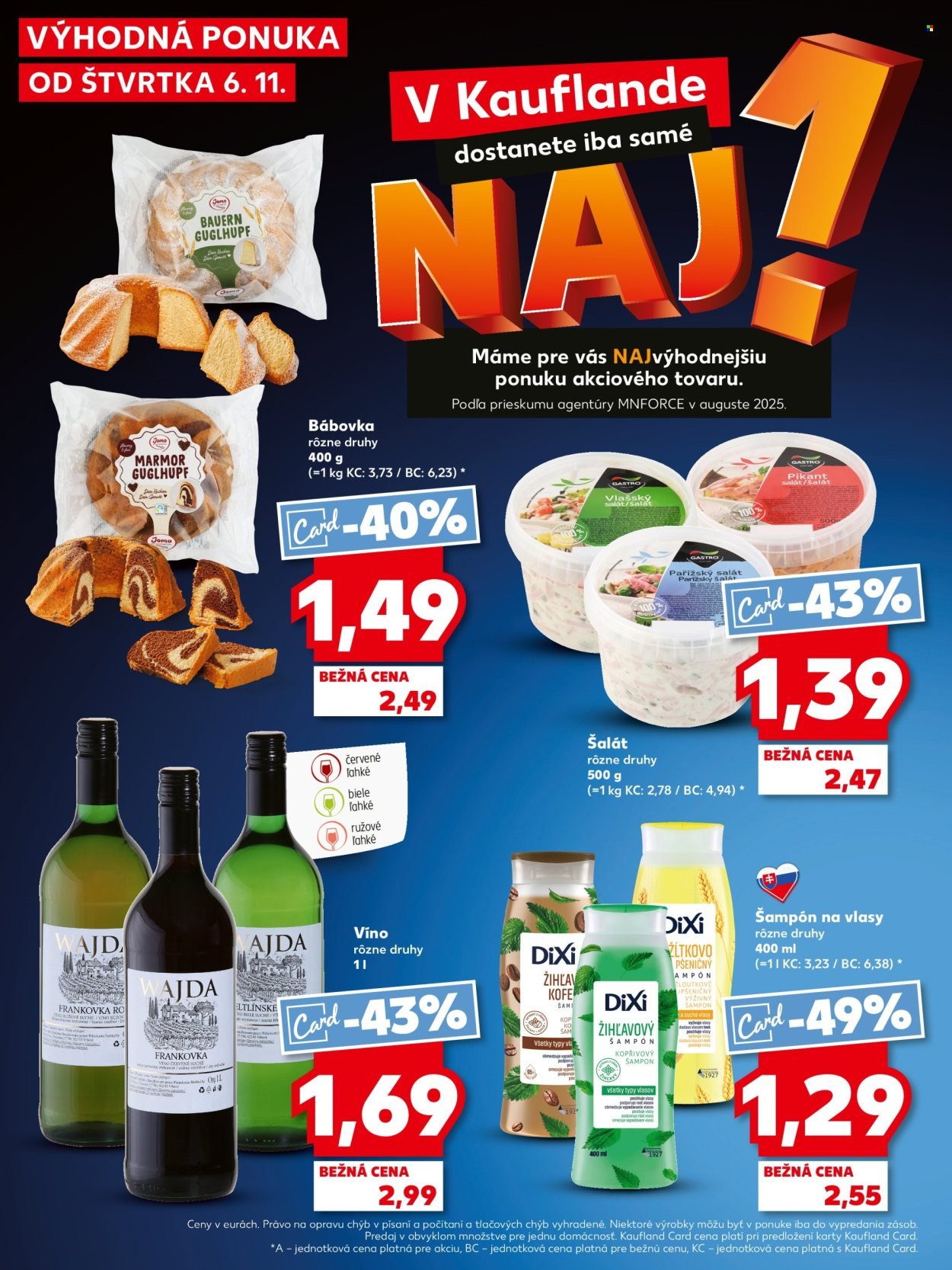 KAUFLAND leták - NAJ! (2025-11-06 - 2025-11-12) | 2