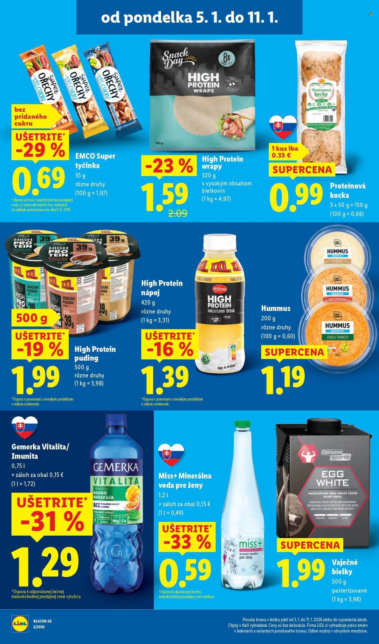 LIDL leták - Od pondelka 5.1.2026 (2026-01-05 - 2026-01-11) | 22