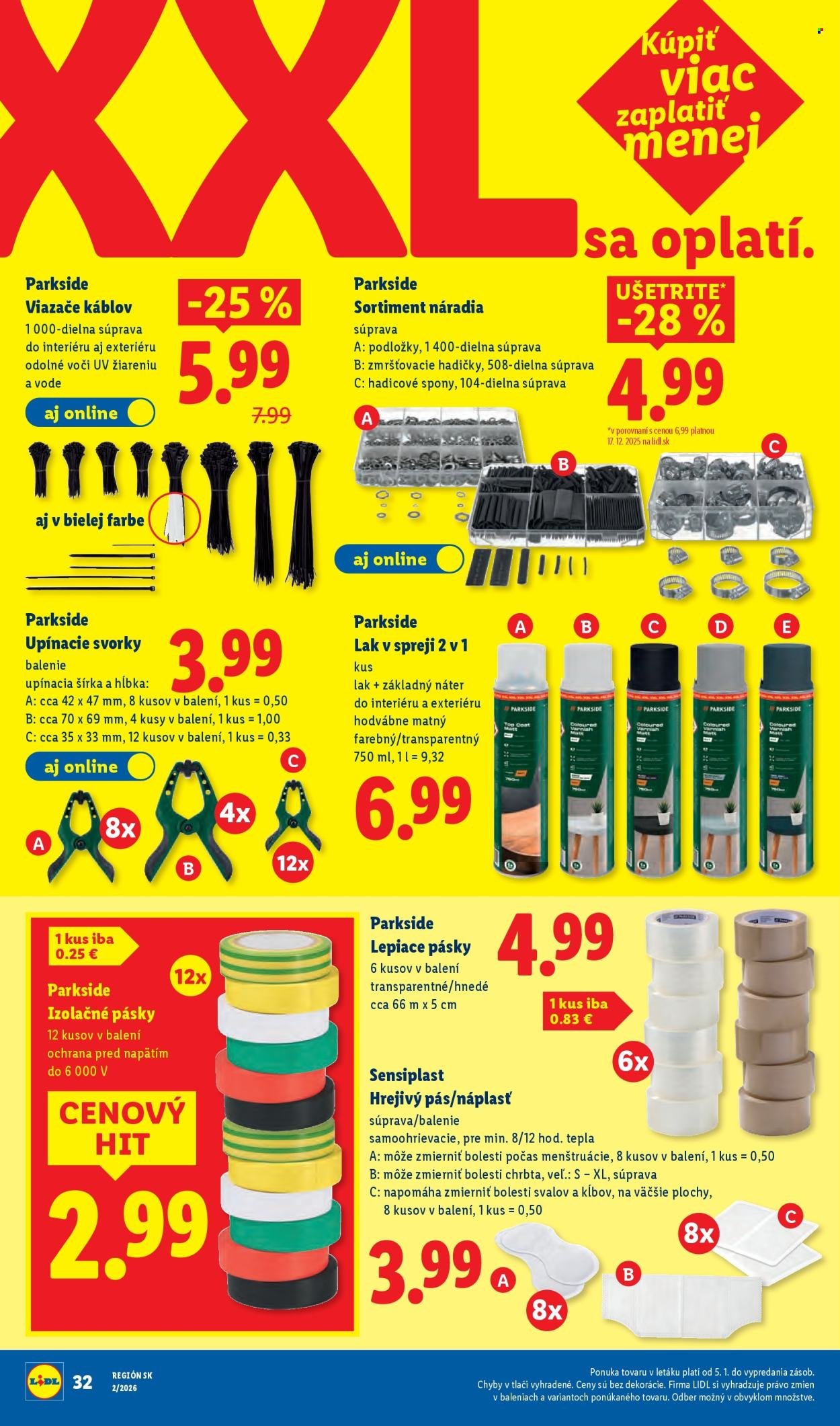 LIDL leták - Od pondelka 5.1.2026 (2026-01-05 - 2026-01-11) | 39