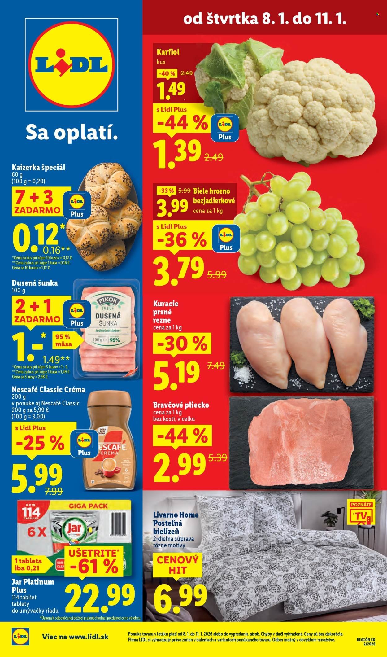 LIDL leták - Od pondelka 5.1.2026 (2026-01-05 - 2026-01-11) | 54