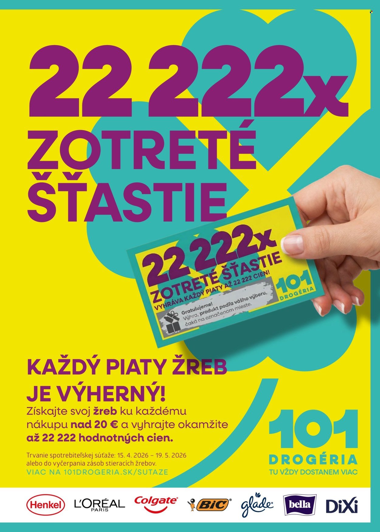101 DROGERIE leták - Od stredy 15.4.2026 (2026-04-15 - 2026-05-05) | 3