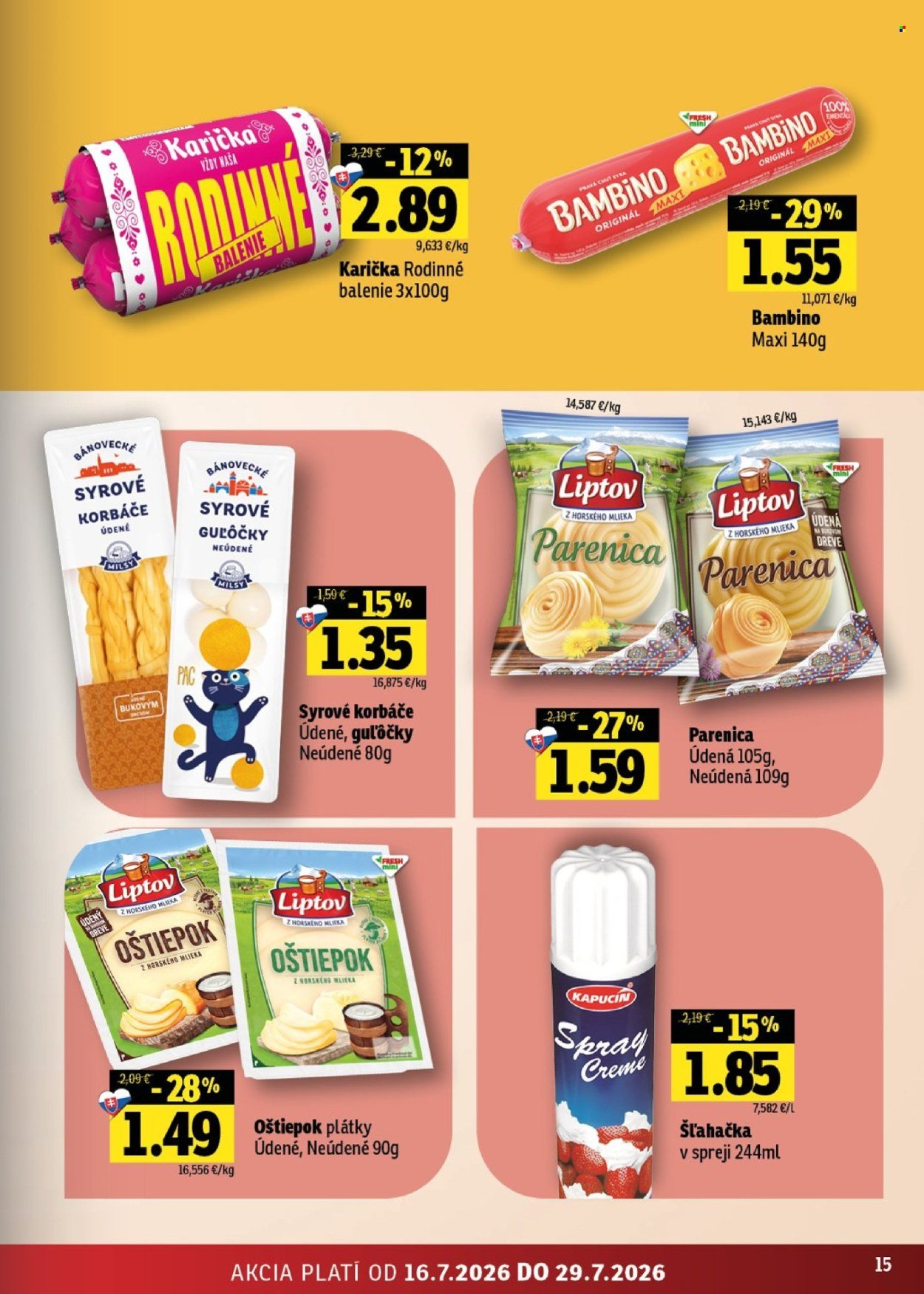 FRESH leták - Stredné a západné Slovensko
