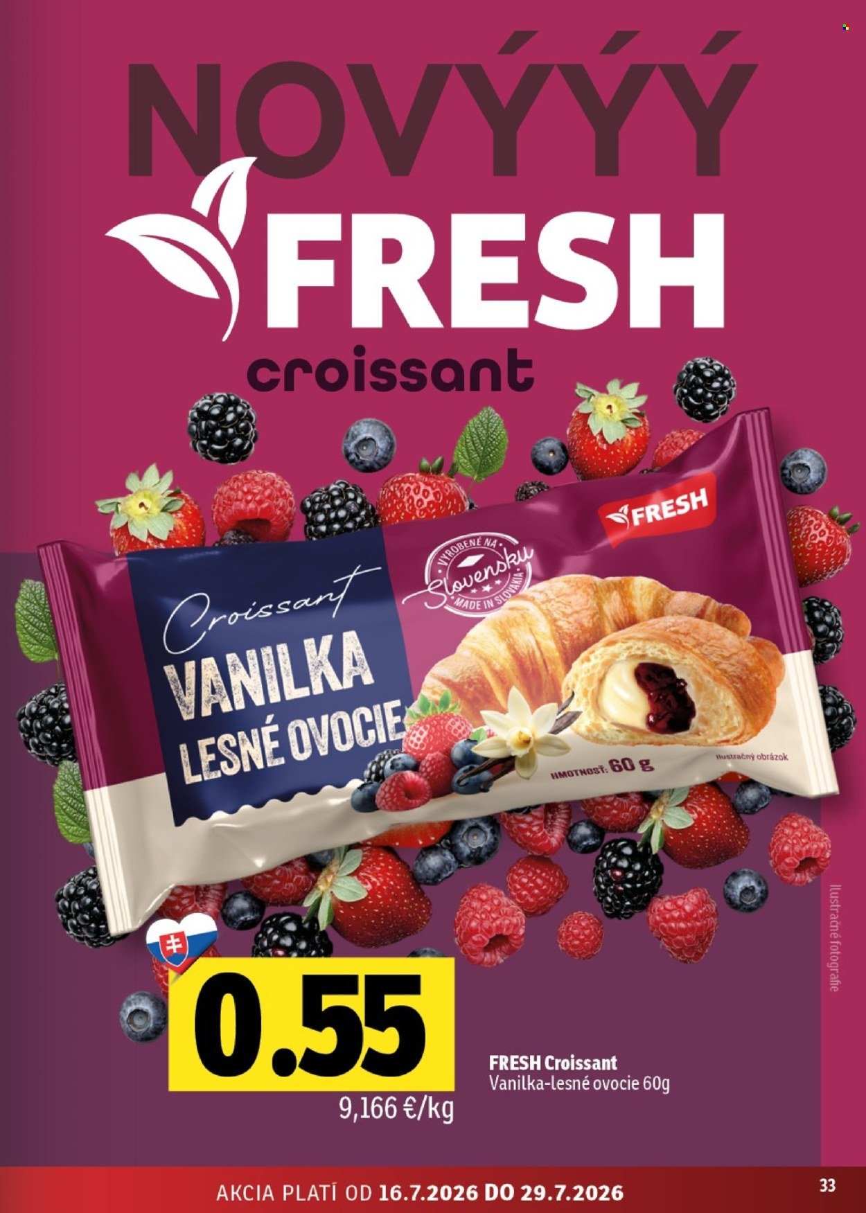 FRESH leták - Stredné a západné Slovensko
