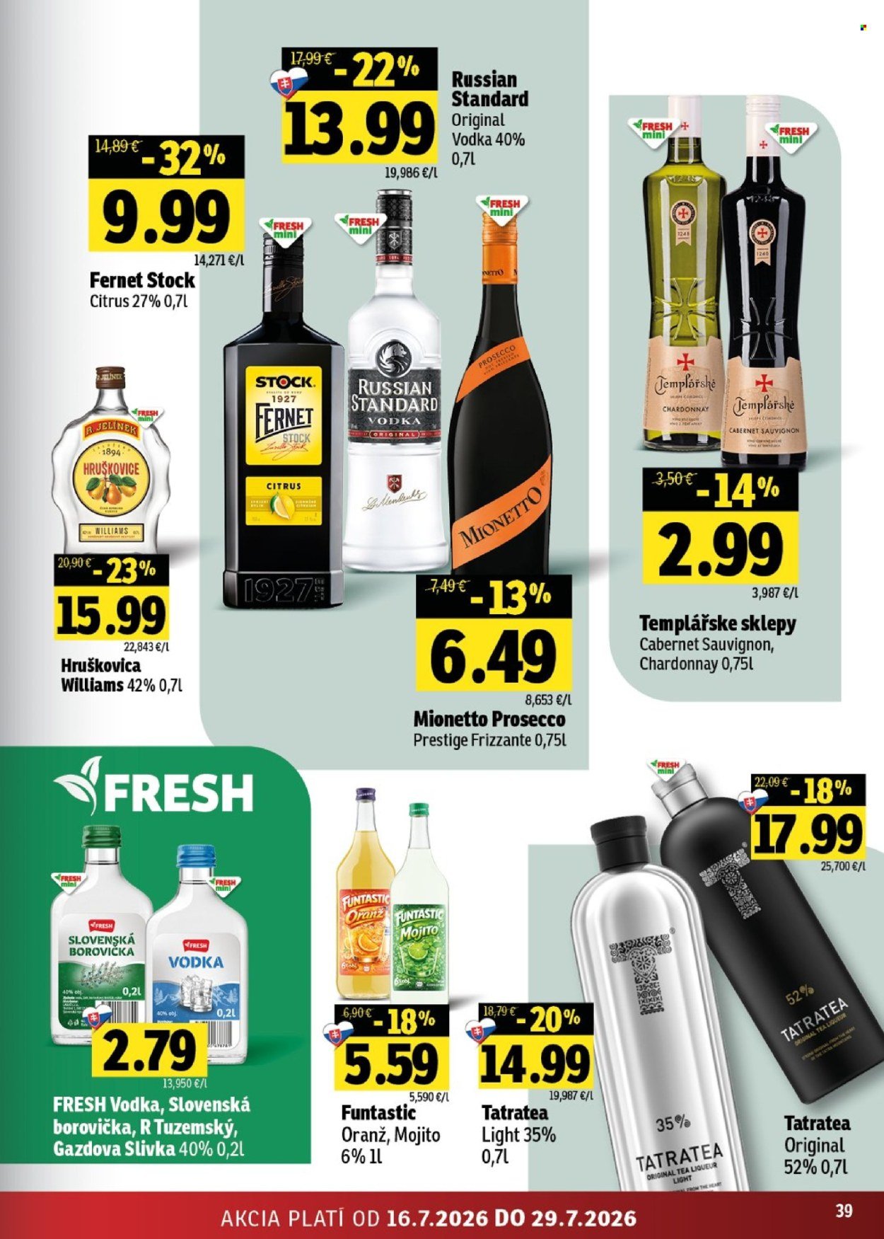 FRESH leták - Stredné a západné Slovensko