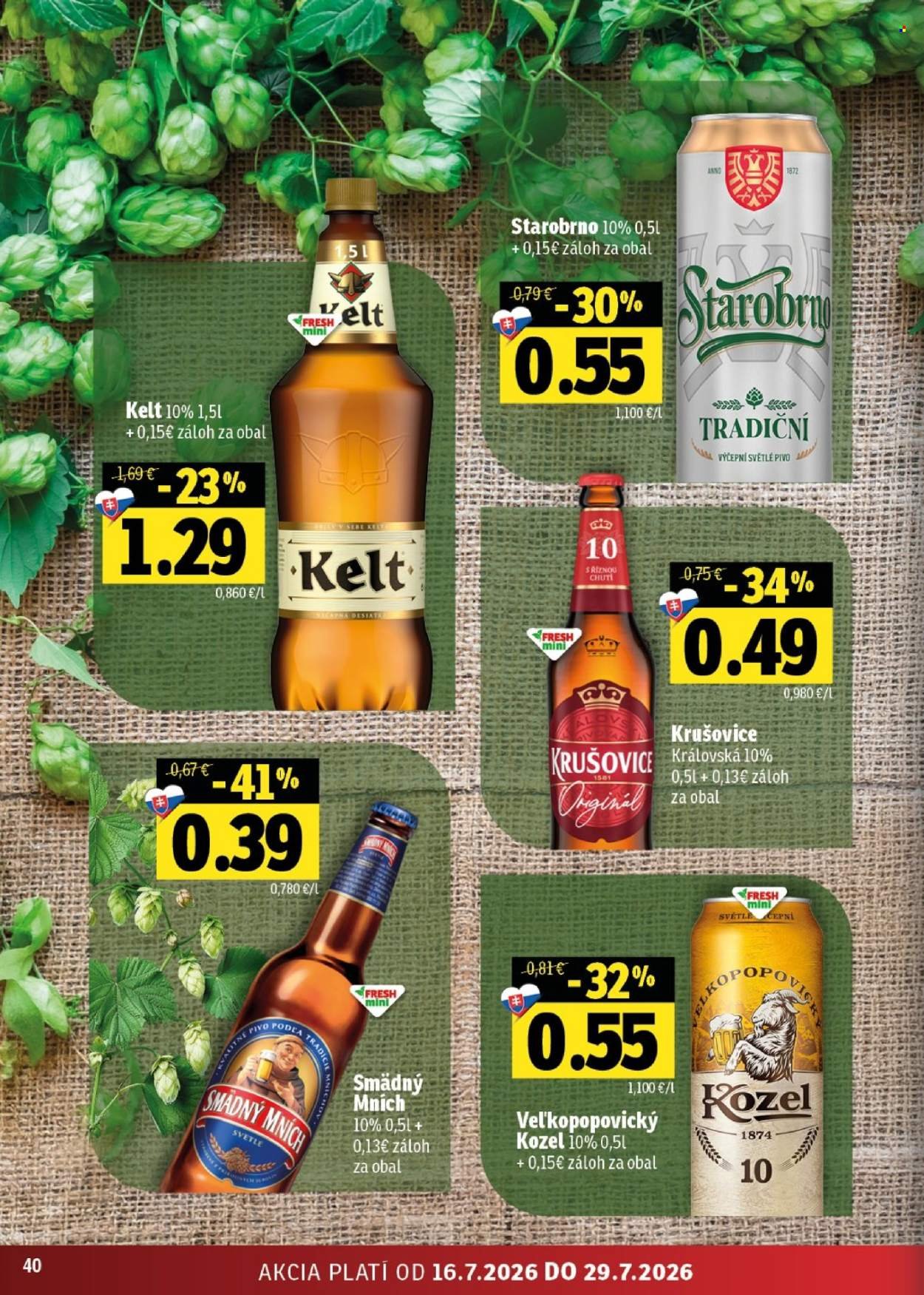 FRESH leták - Stredné a západné Slovensko