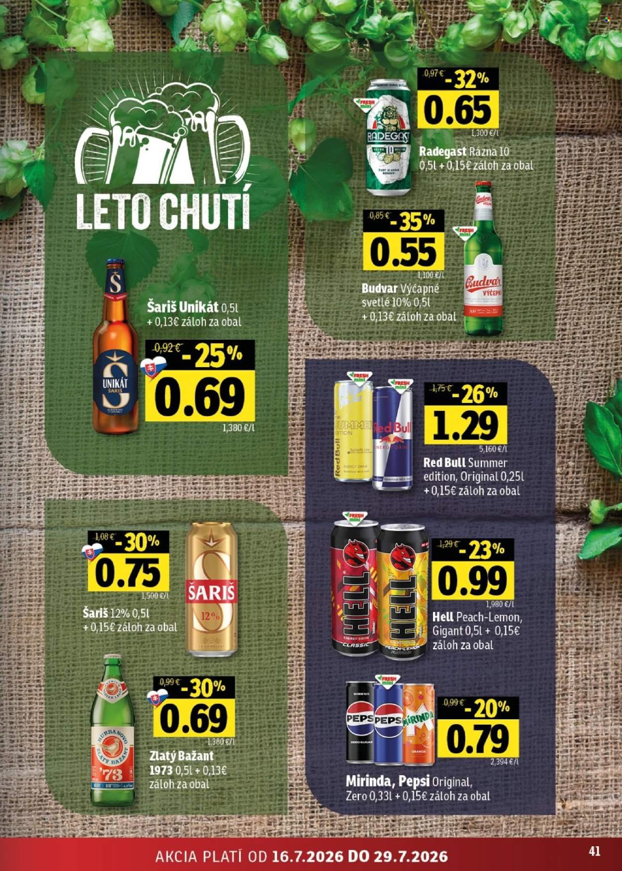 FRESH leták - Stredné a západné Slovensko