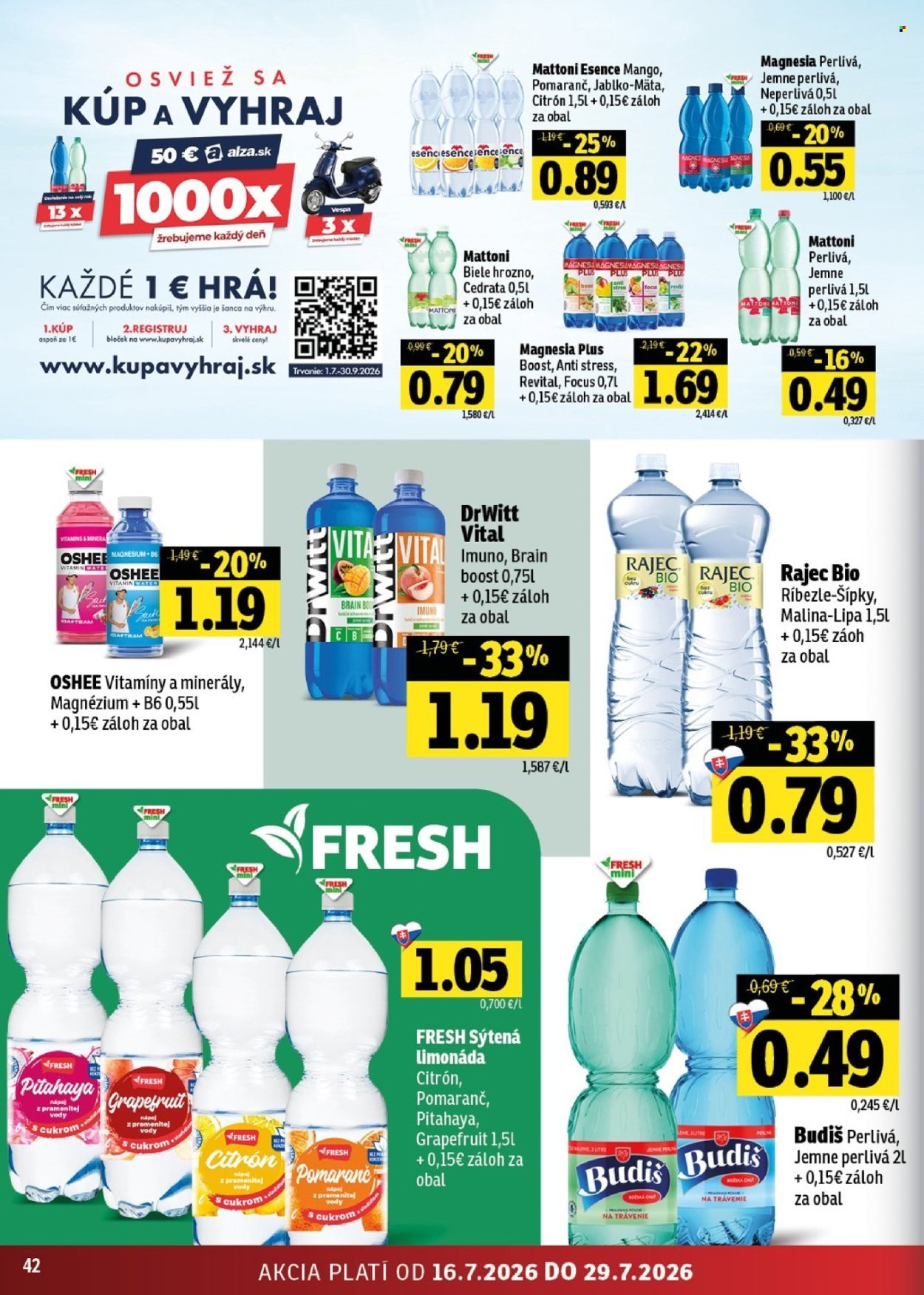 FRESH leták - Stredné a západné Slovensko