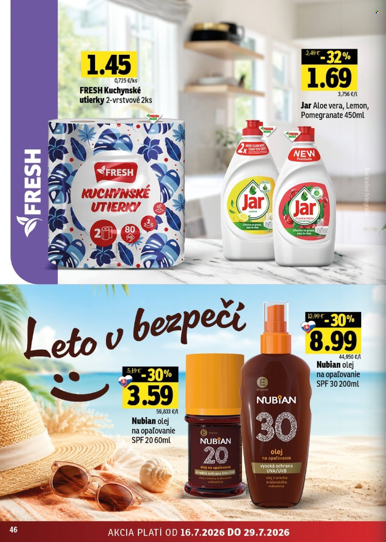 FRESH leták - Stredné a západné Slovensko