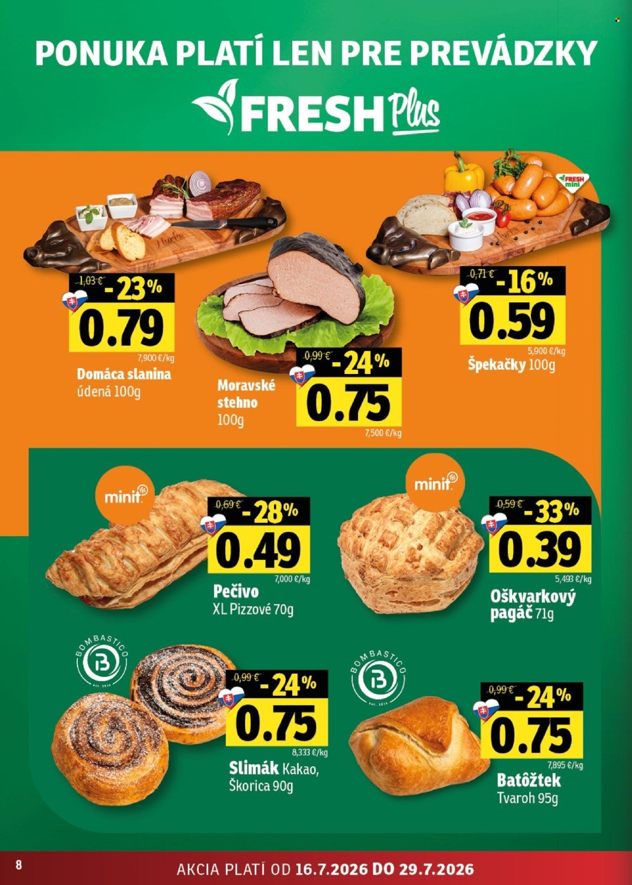 FRESH leták - Stredné a západné Slovensko