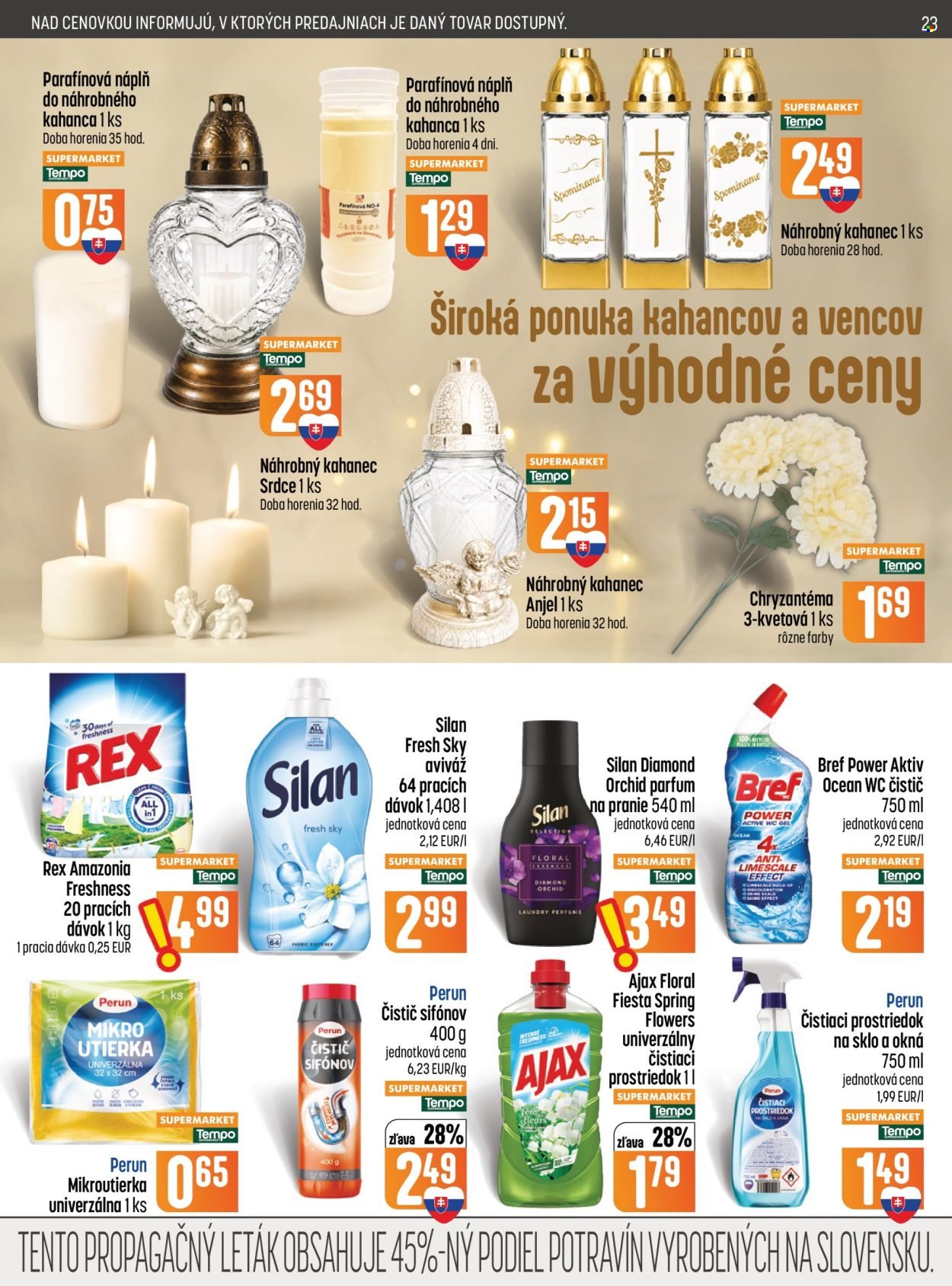 COOP JEDNOTA leták - Od štvrtka 8.10.2026