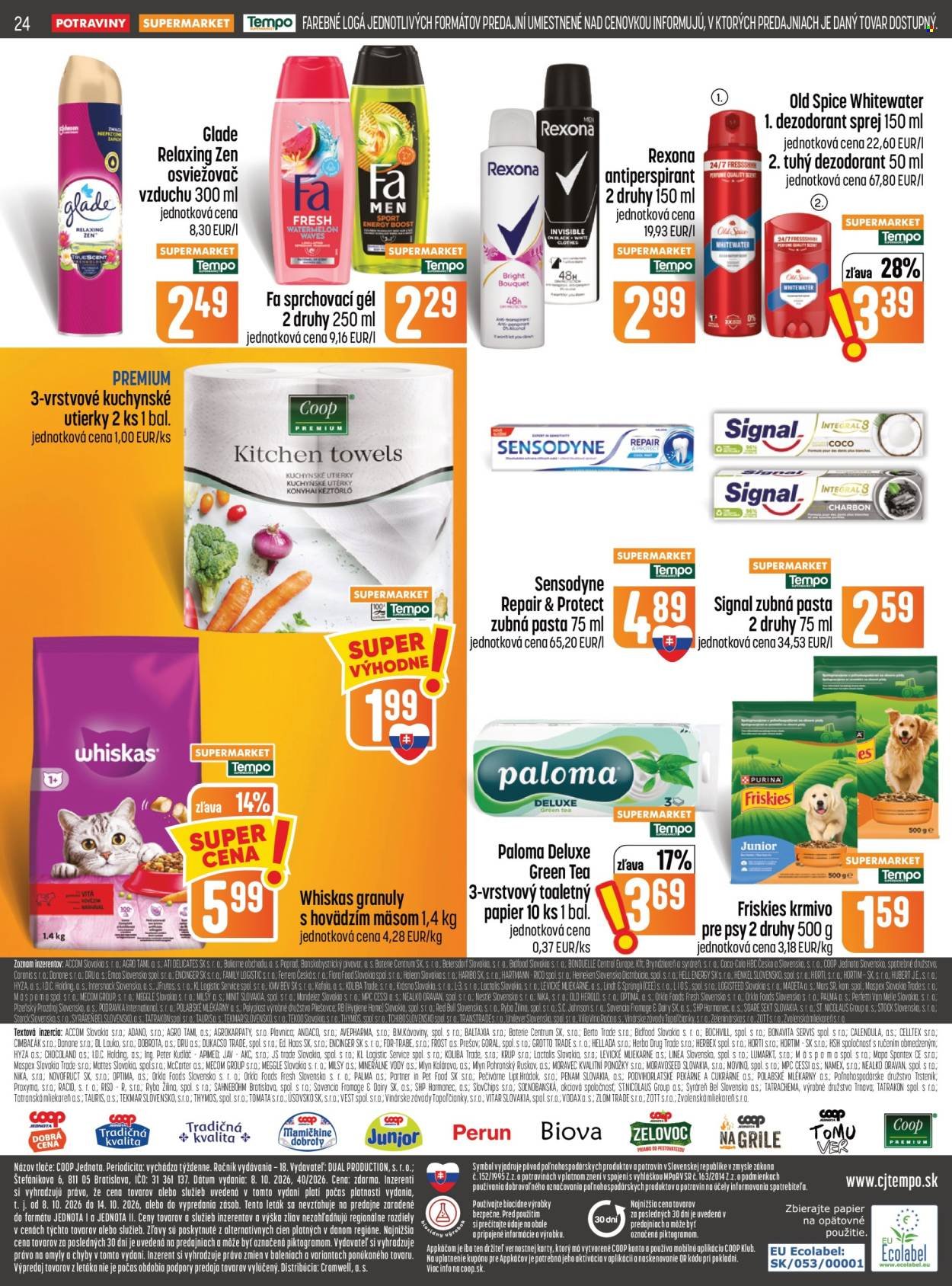 COOP JEDNOTA leták - Od štvrtka 8.10.2026