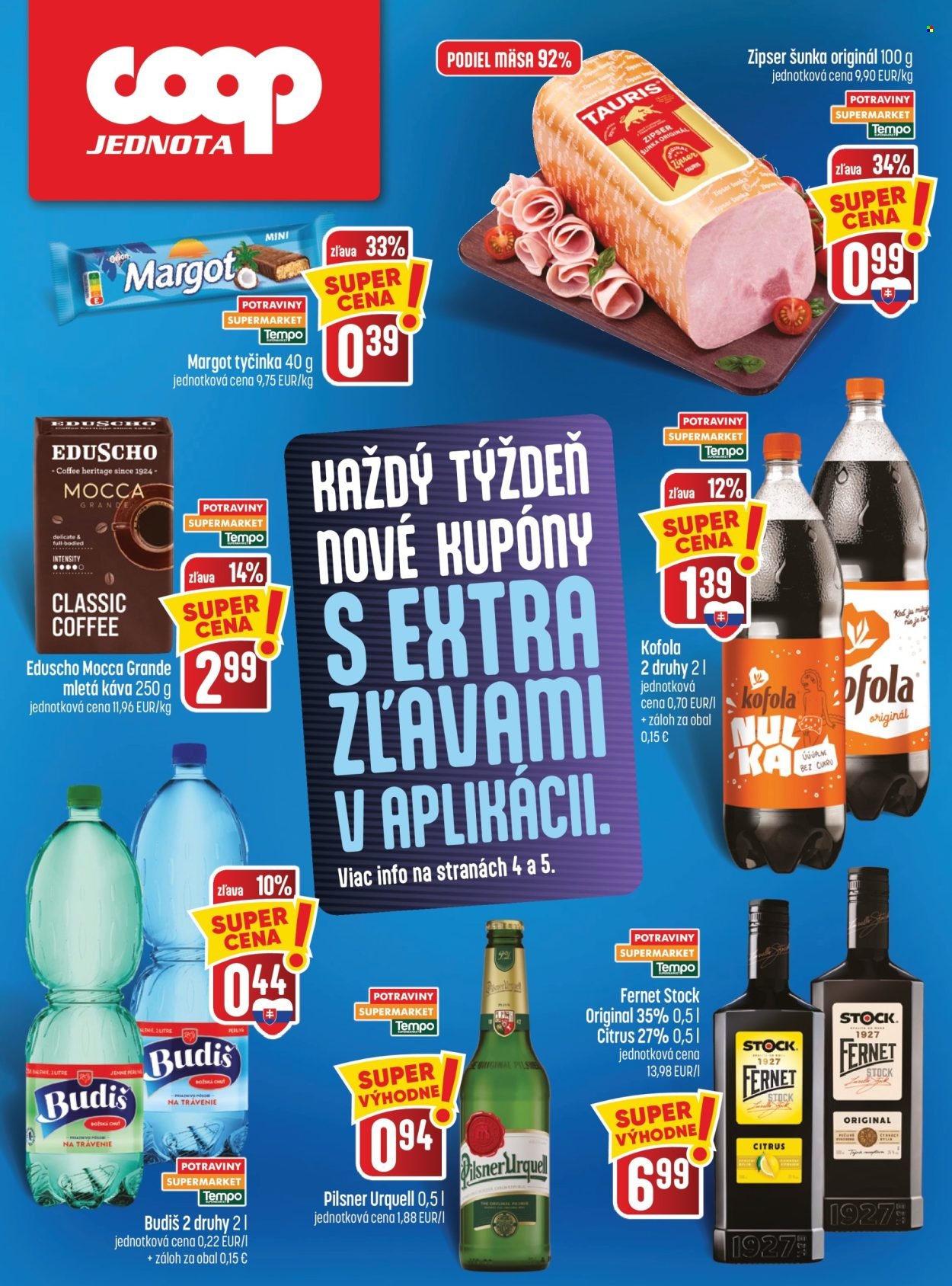 COOP JEDNOTA leták - Od štvrtka 8.10.2026