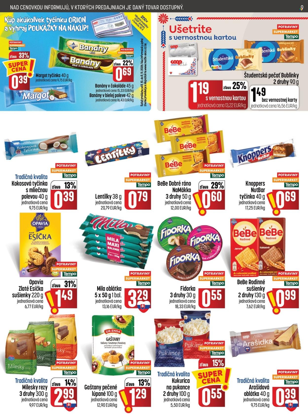 COOP JEDNOTA leták - Od štvrtka 8.10.2026