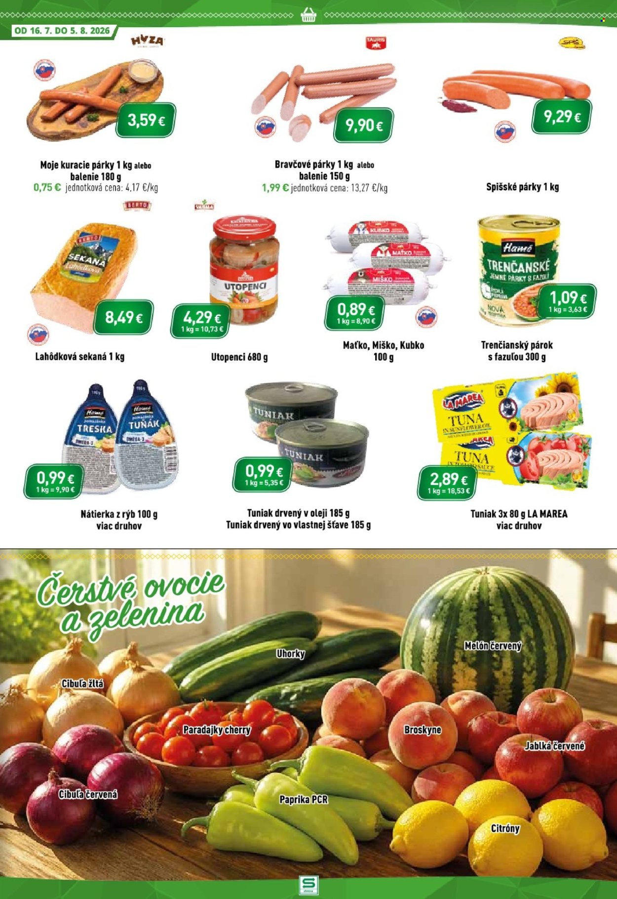 SINTRA leták - Od štvrtka 16.7.2026
