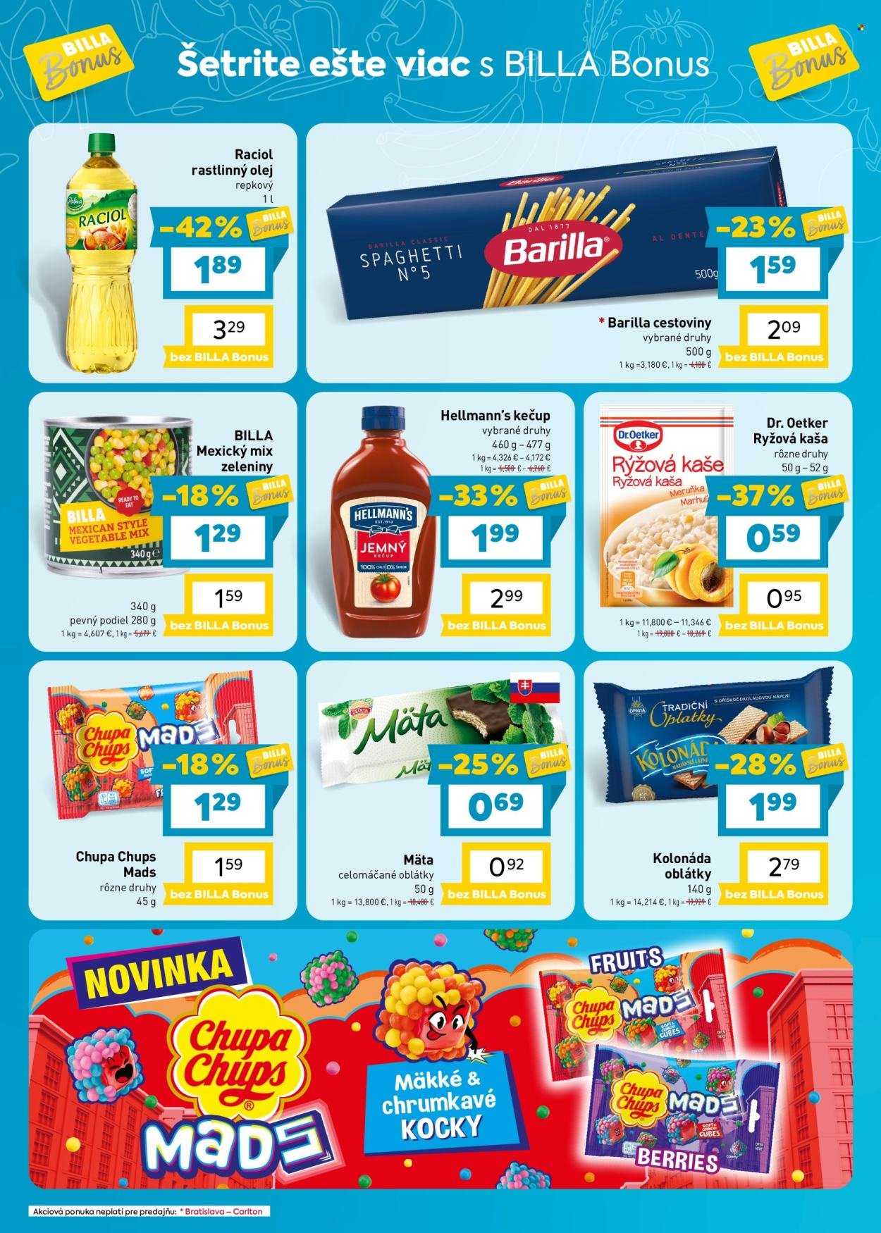 BILLA leták - Bonus leták