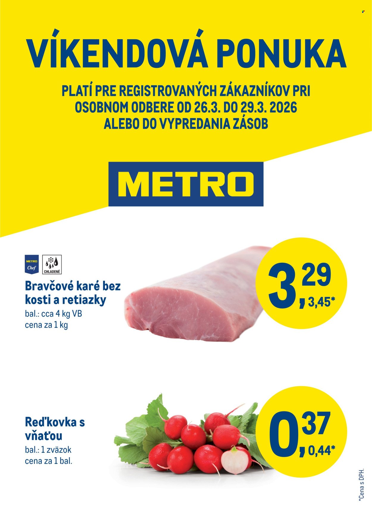 METRO leták - Víkendová ponuka (2026-03-26 - 2026-03-29) | 1