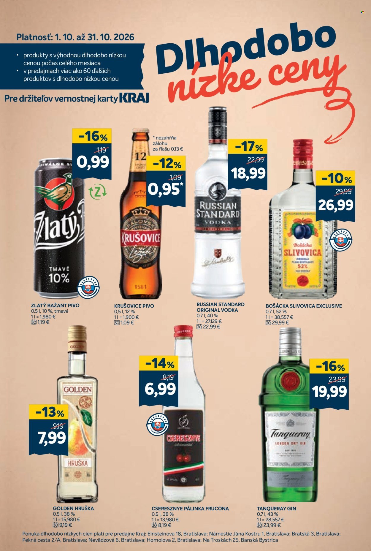 KRAJ leták - Od štvrtka 1.10.2026