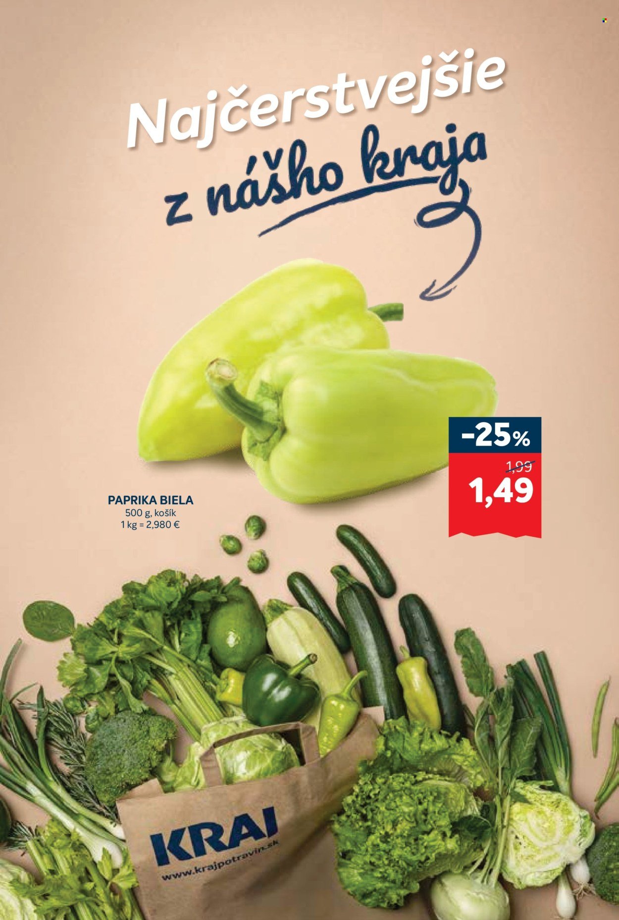 KRAJ leták - Od štvrtka 1.10.2026