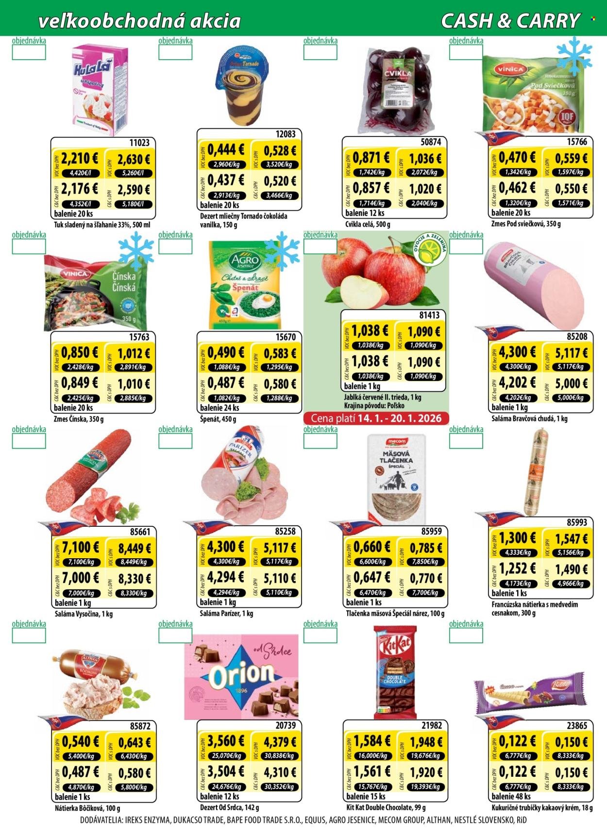 MILK AGRO leták - Cash & Carry (2026-01-02 - 2026-01-20) | 3