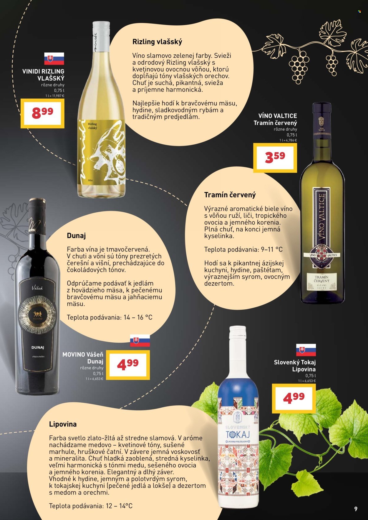 BILLA leták - Feast & Wine