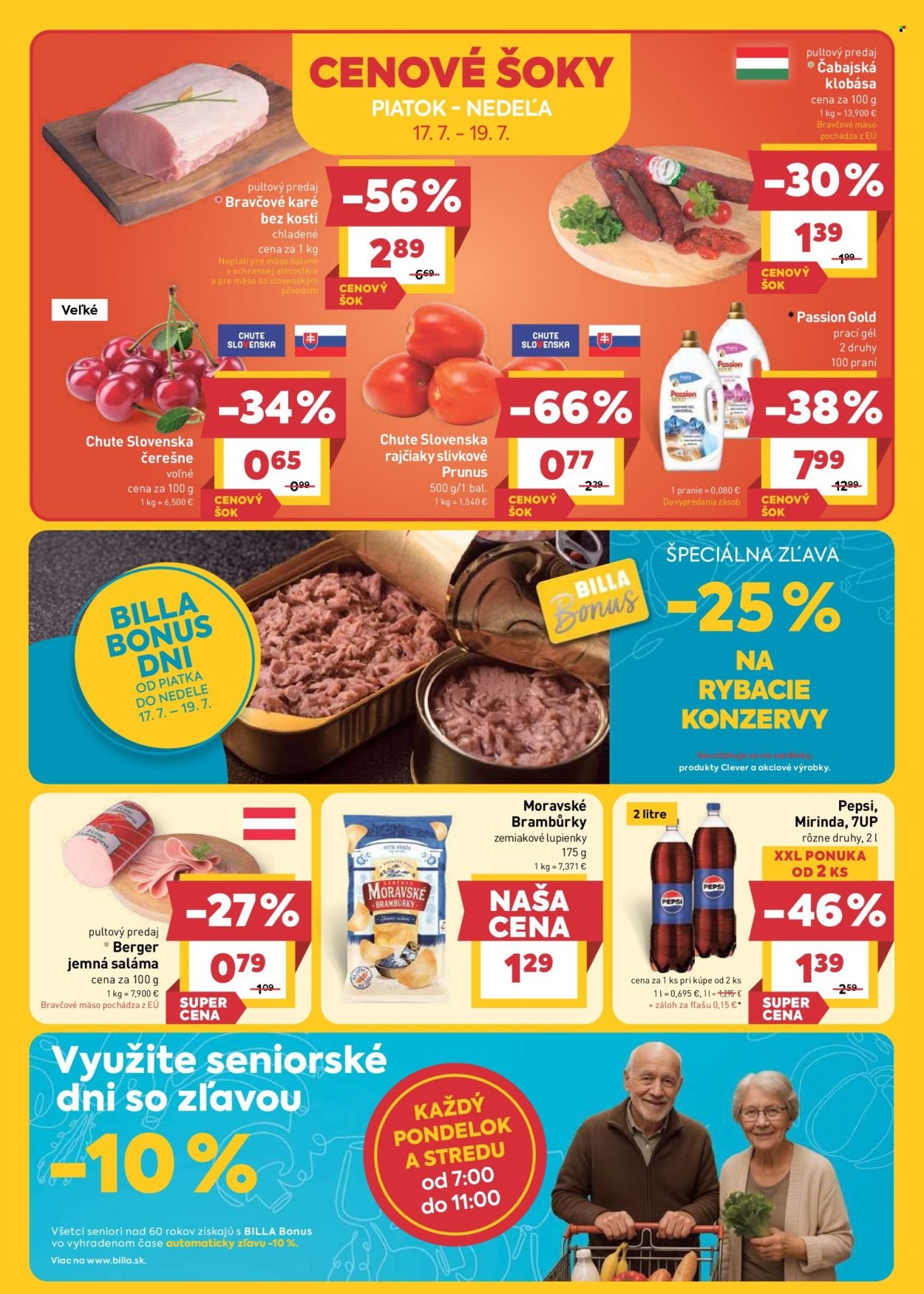 BILLA leták - Od stredy 15.7.2026