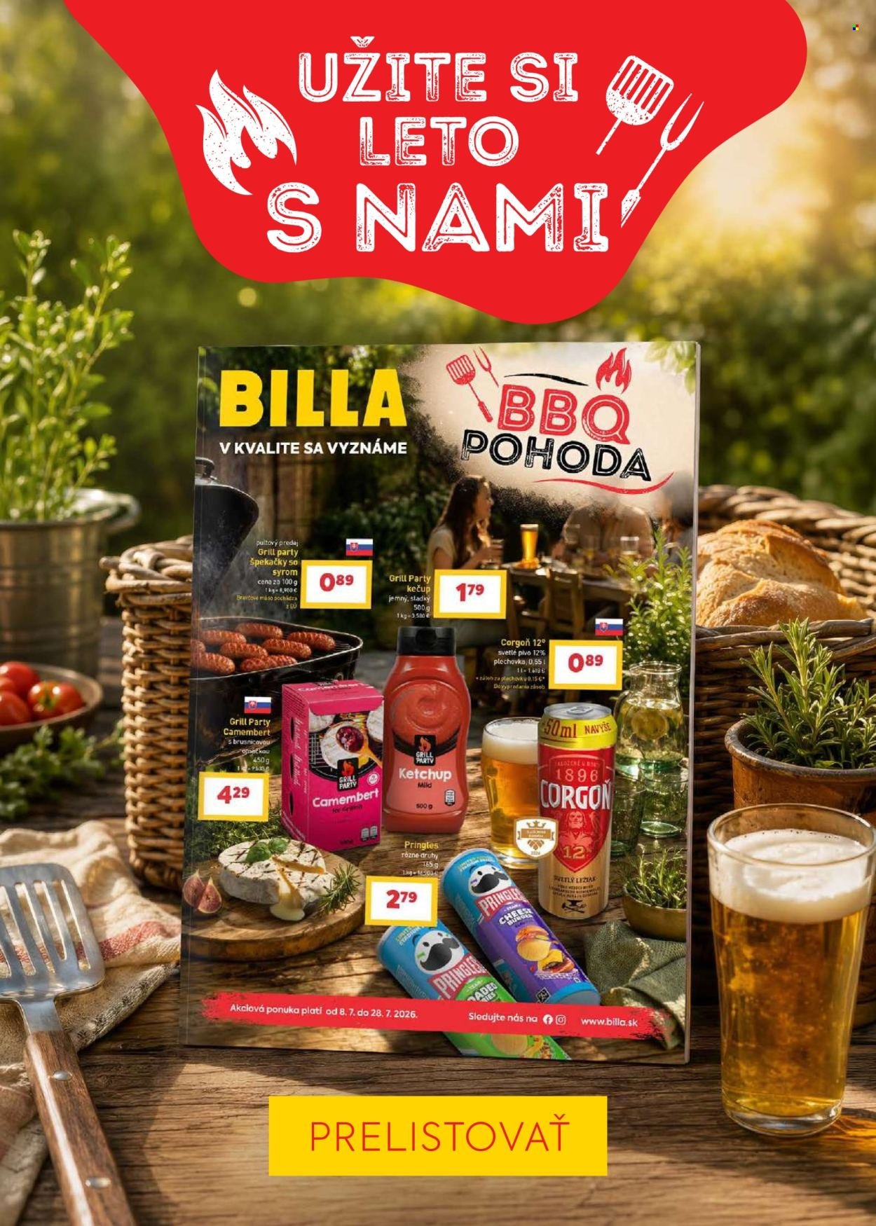 BILLA leták - Od stredy 15.7.2026