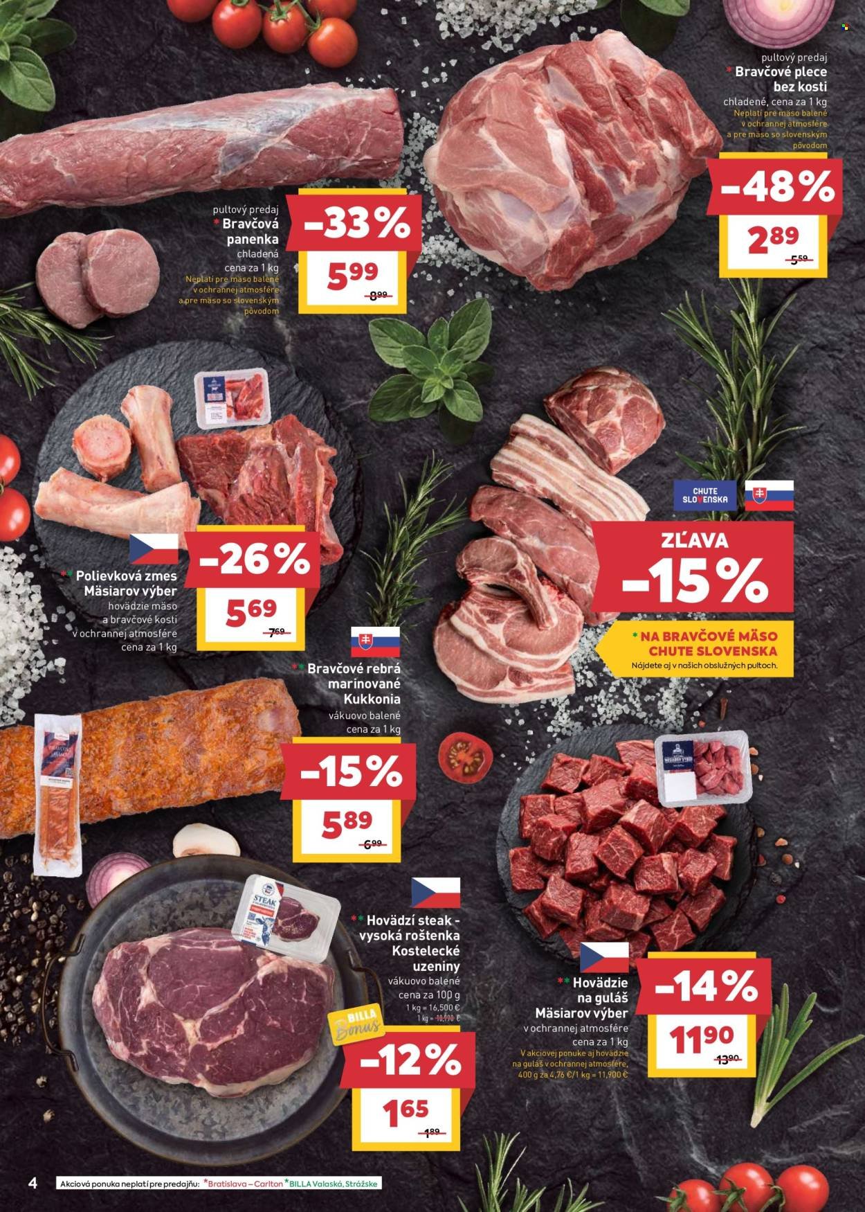 BILLA leták - Od stredy 15.7.2026