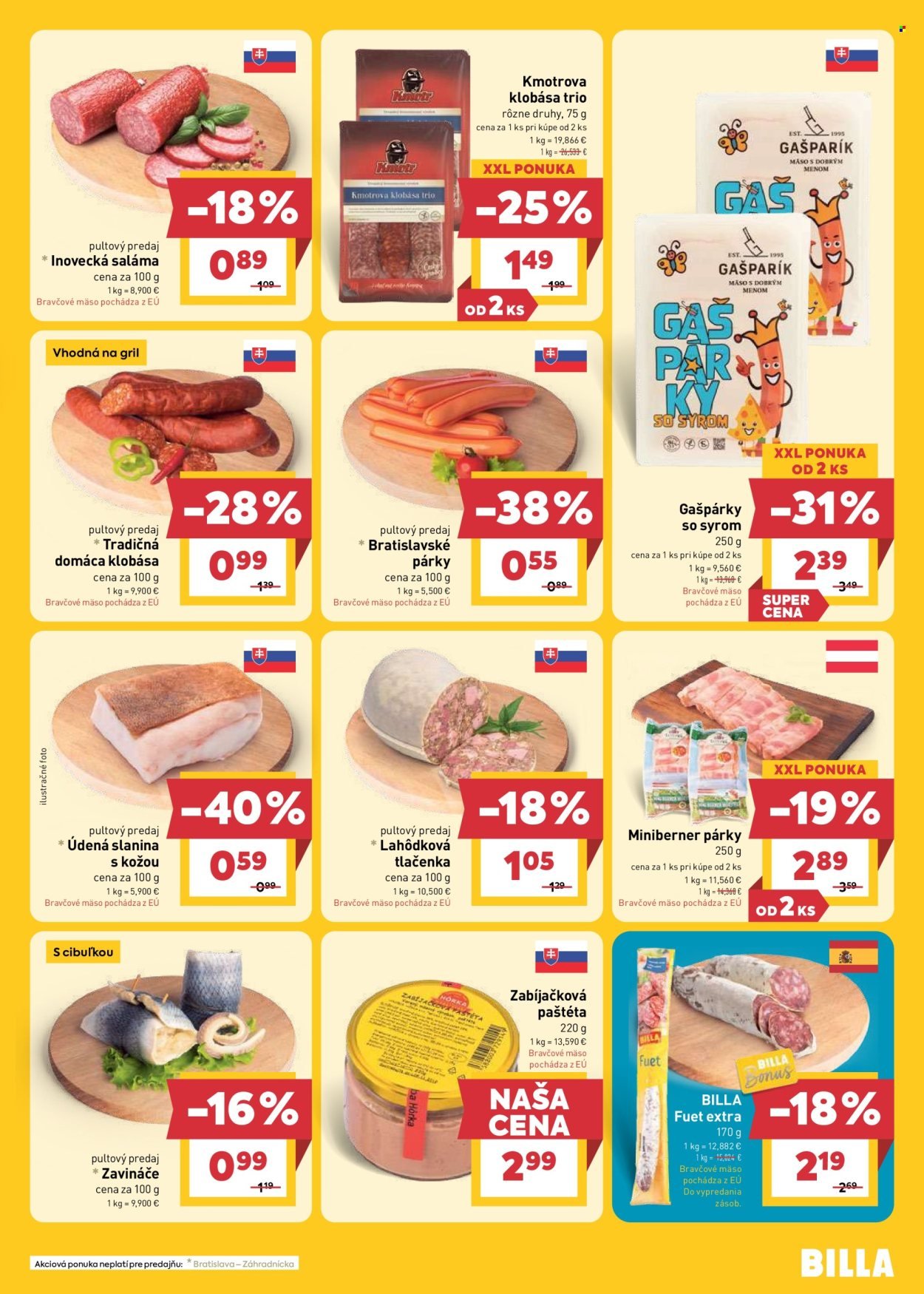 BILLA leták - Od stredy 15.7.2026