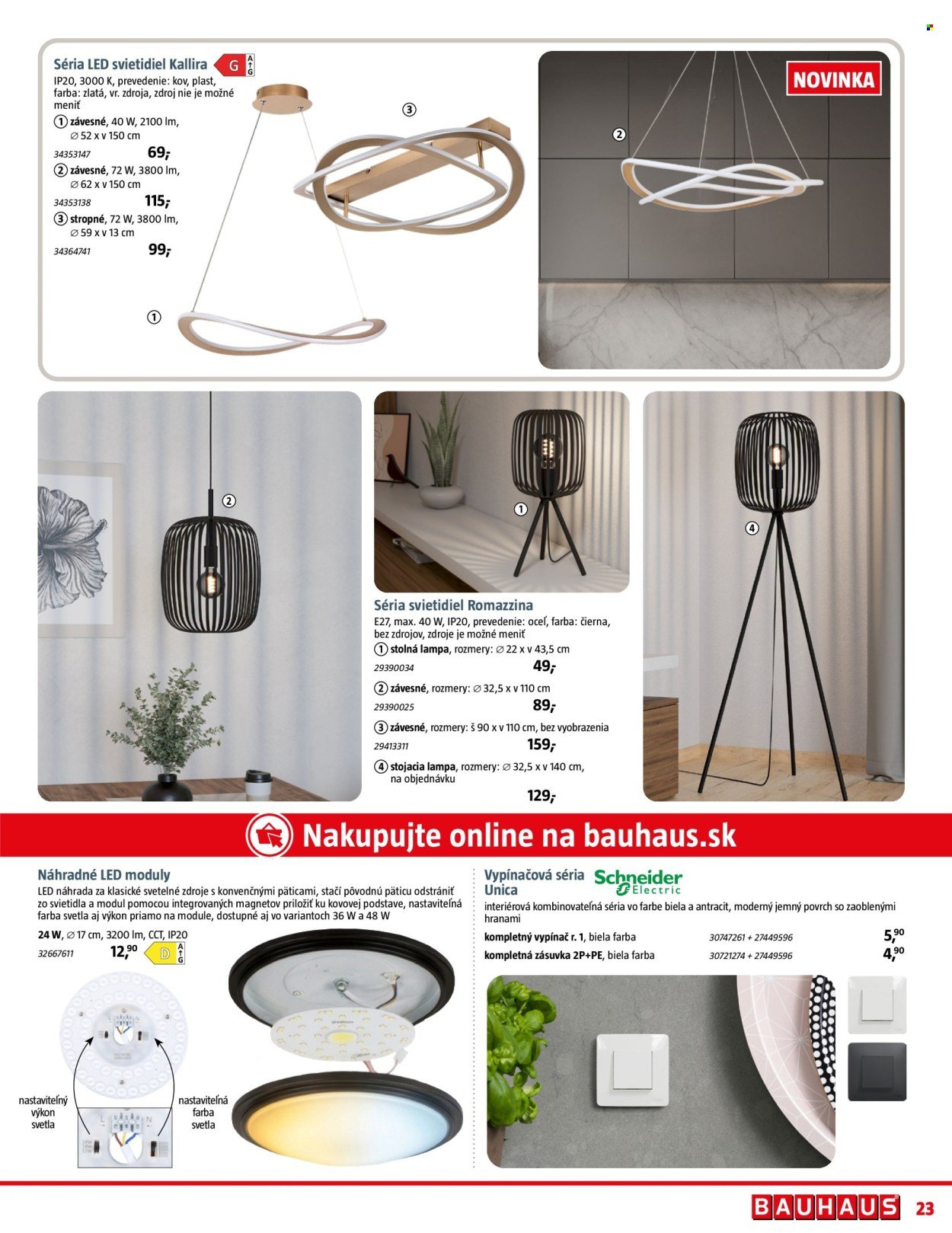 BAUHAUS leták - Od pondelka 5.10.2026