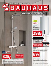 BAUHAUS leták - Od pondelka 5.10.2026