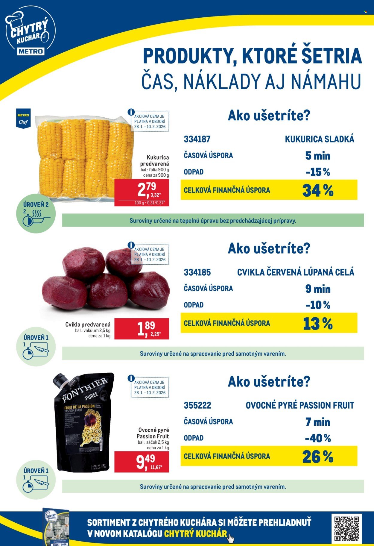 METRO leták - Gastronómia (2026-01-28 - 2026-02-24) | 2